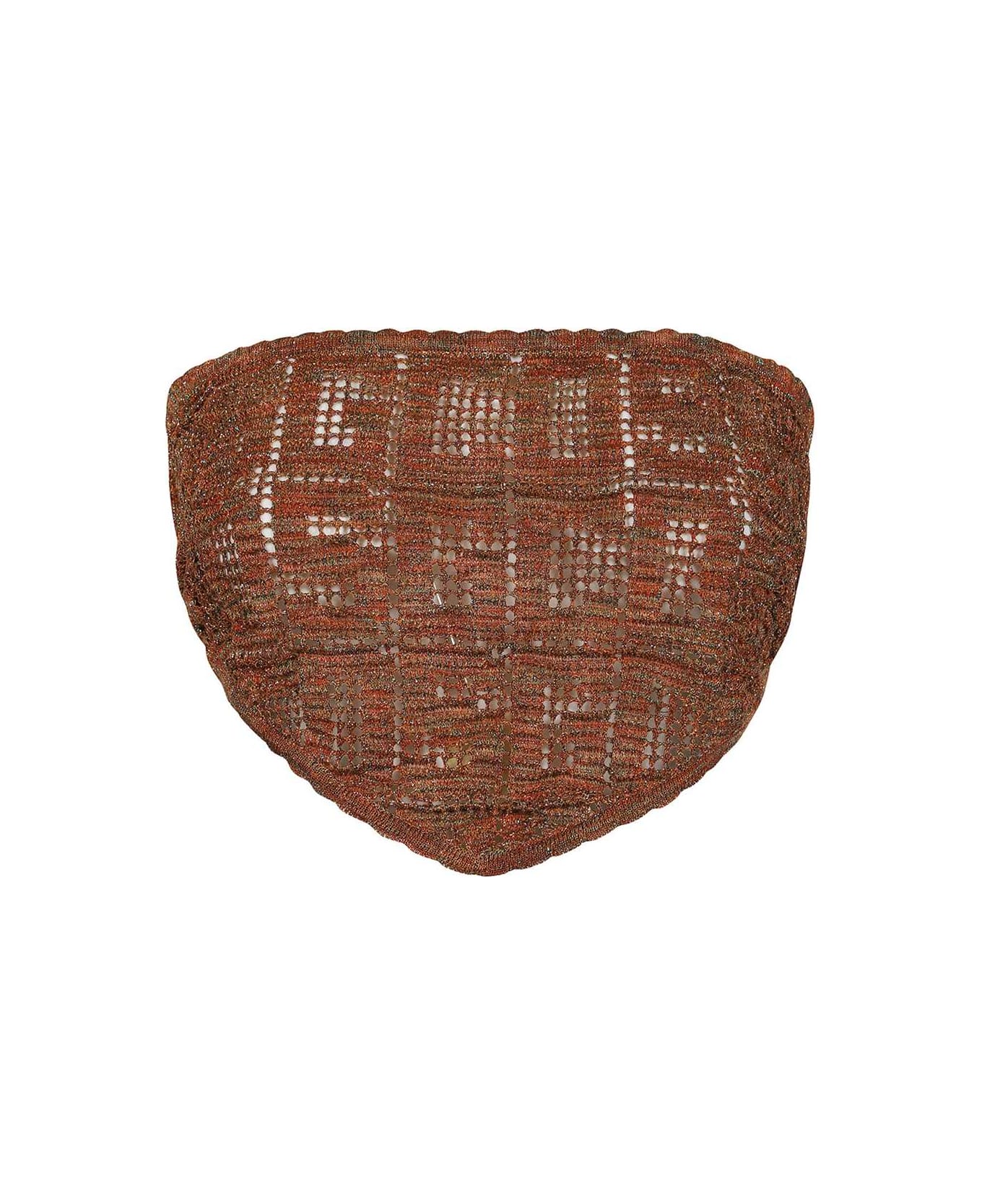 GCDS Knitted Top - Copper