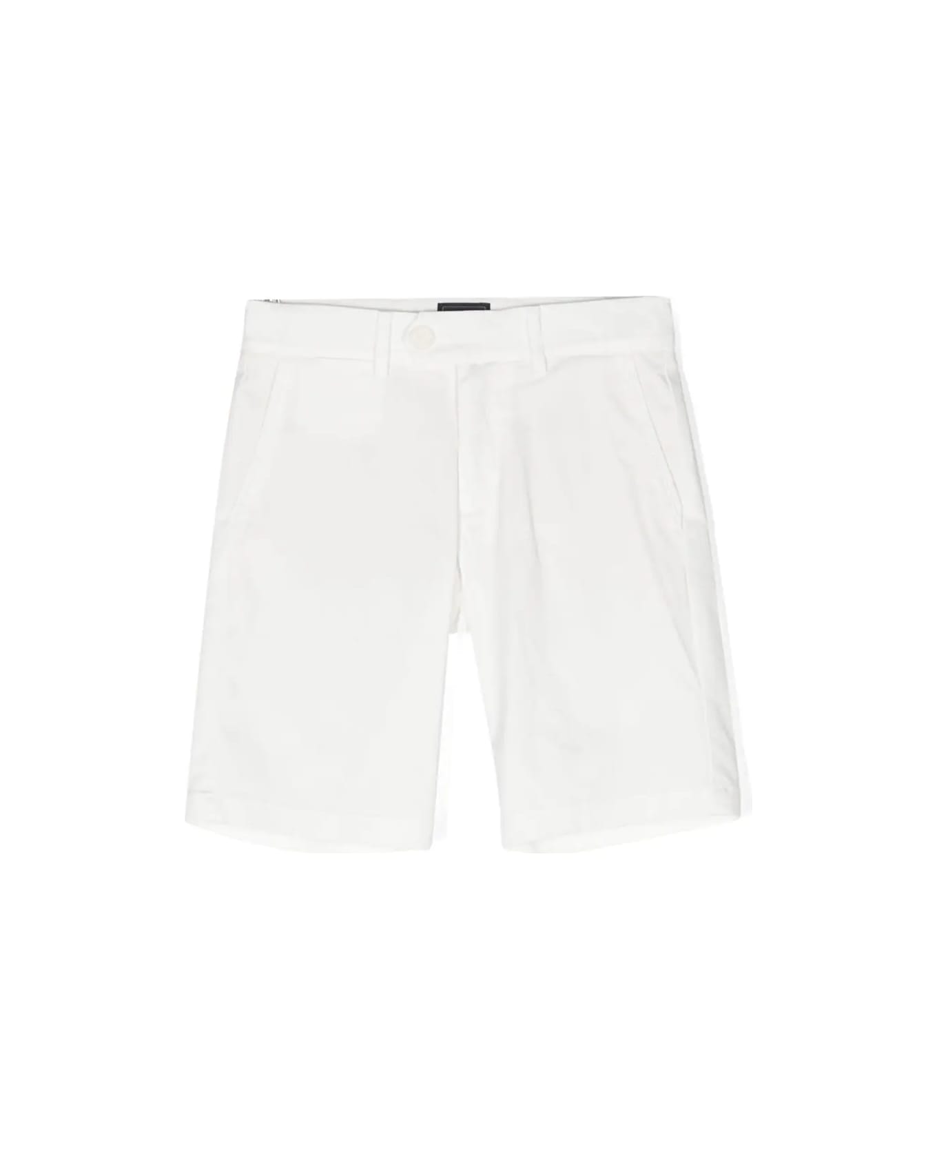 Fay Tailored Bermuda Shorts - Cream