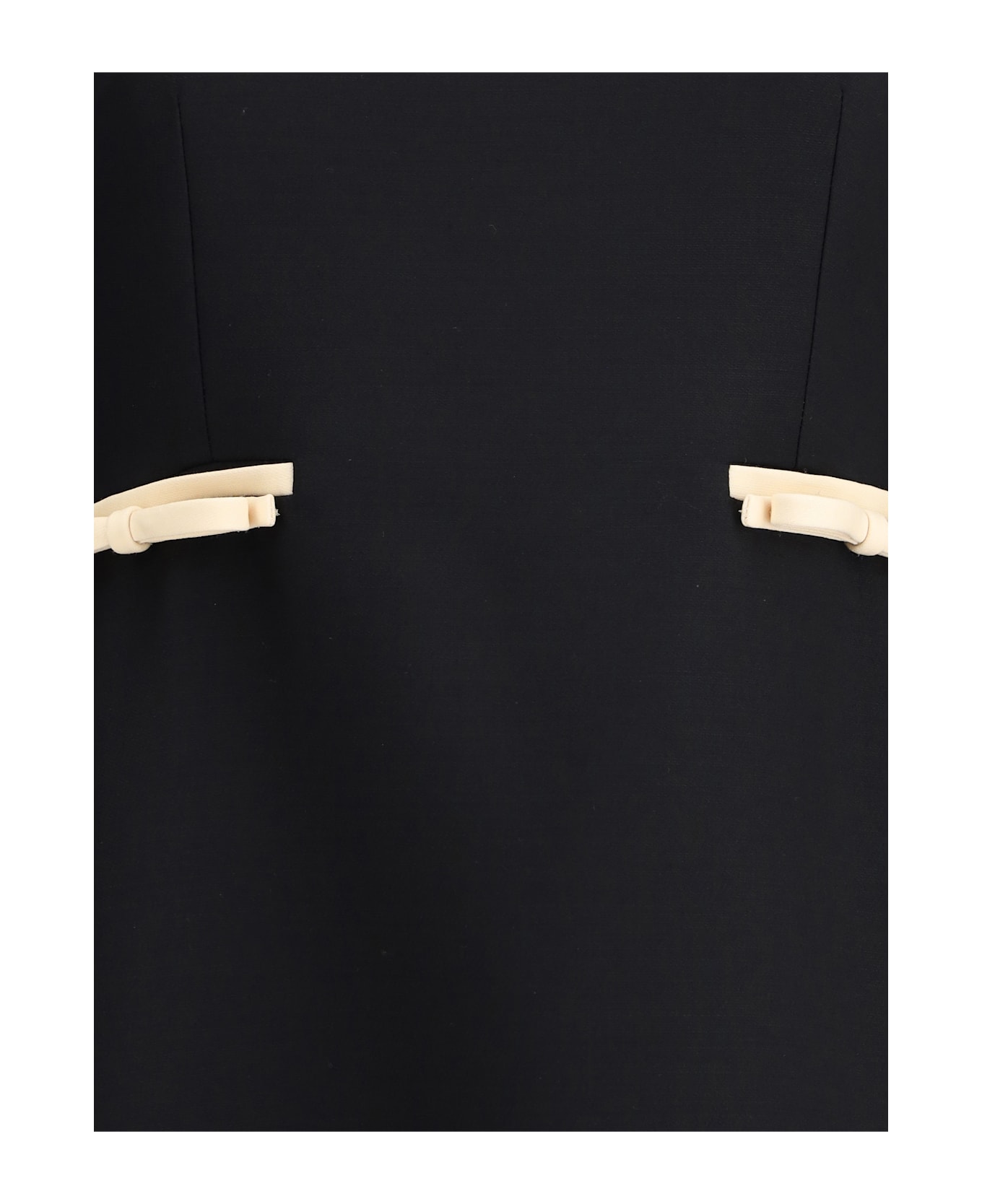 Valentino Wool Dress With Bow