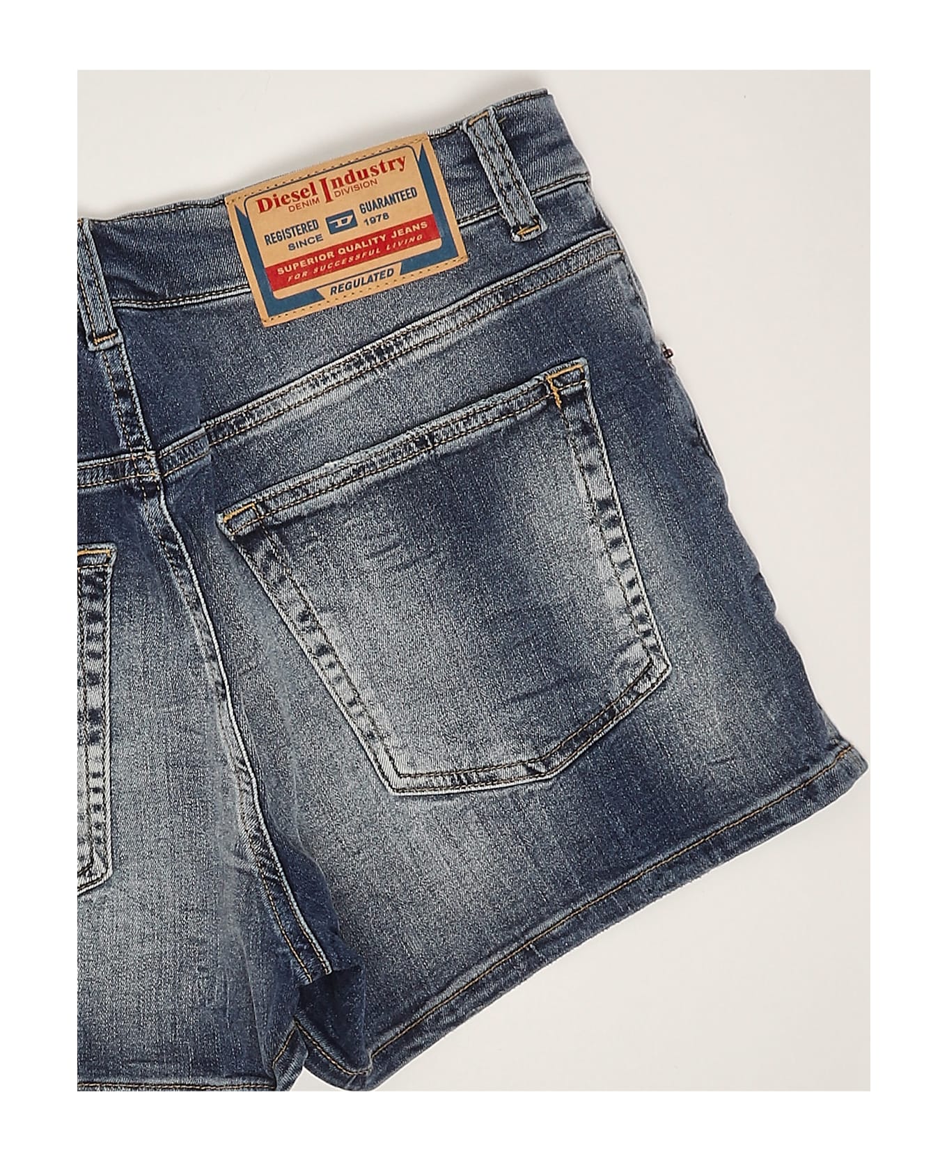 Diesel Pboyshort Shorts Shorts - DENIM MEDIO