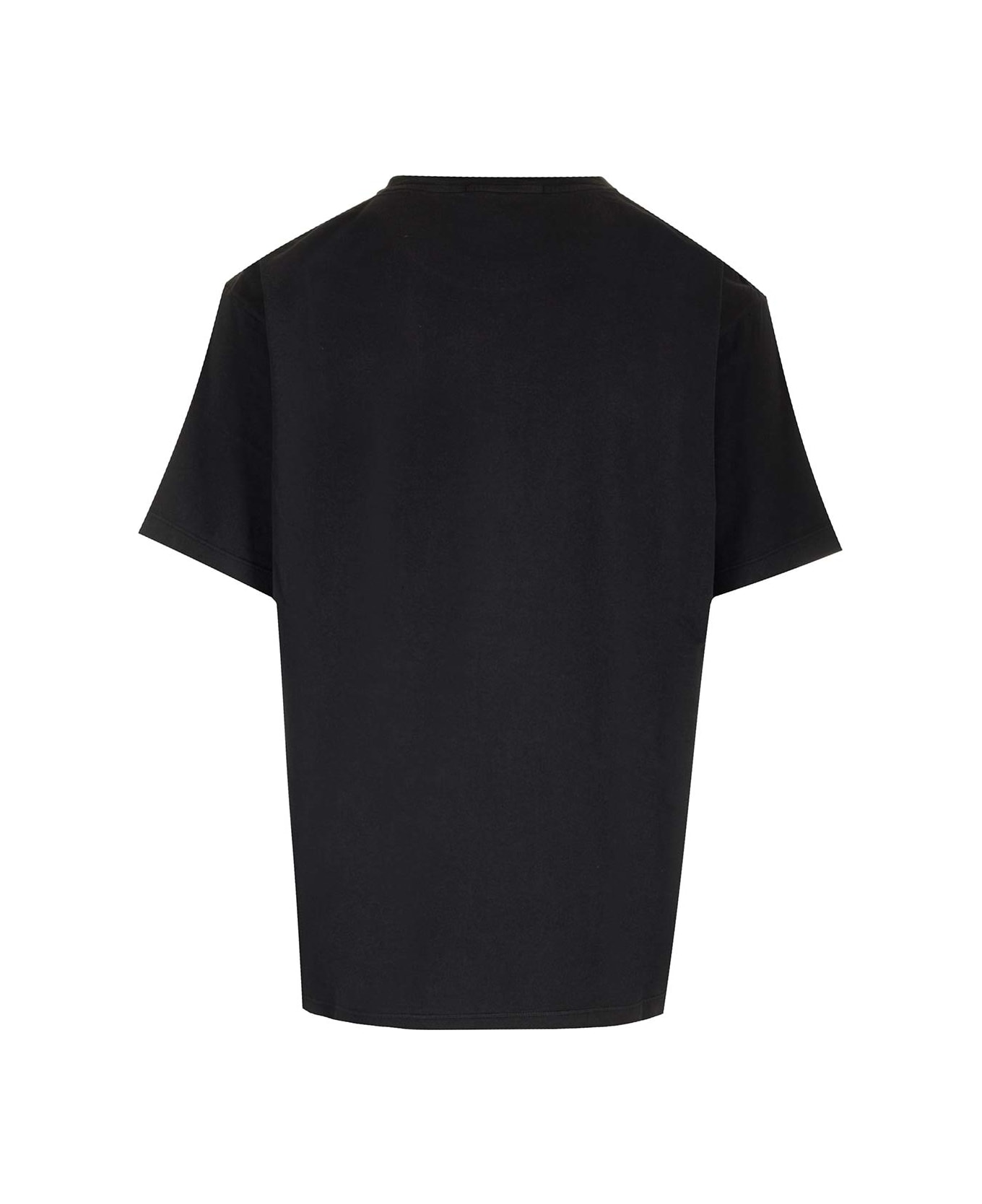 Stone Island Cotton Crew-neck T-shirt - black シャツ