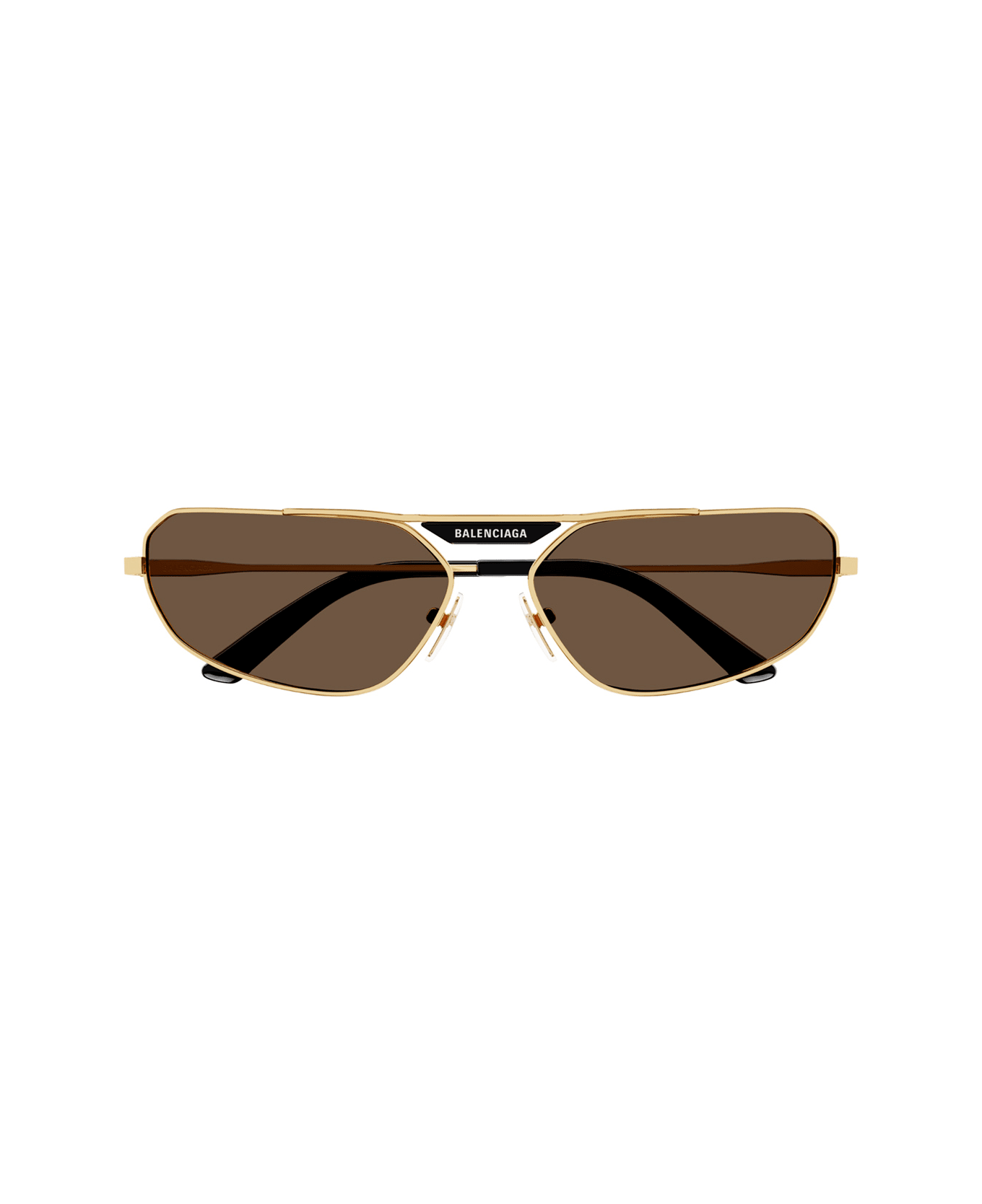 Balenciaga Eyewear Bb0245s Tag 2.0-linea Everyday 003 Sunglasses - Oro サングラス