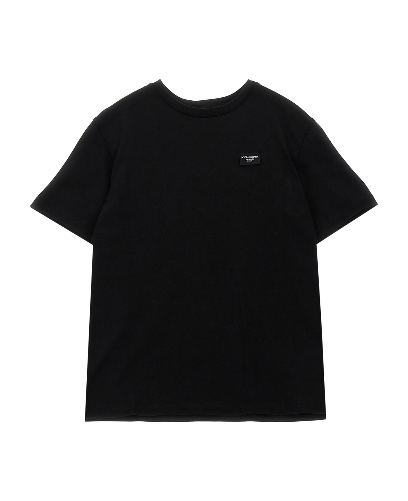 Dolce & Gabbana Logo T-shirt - BLACK