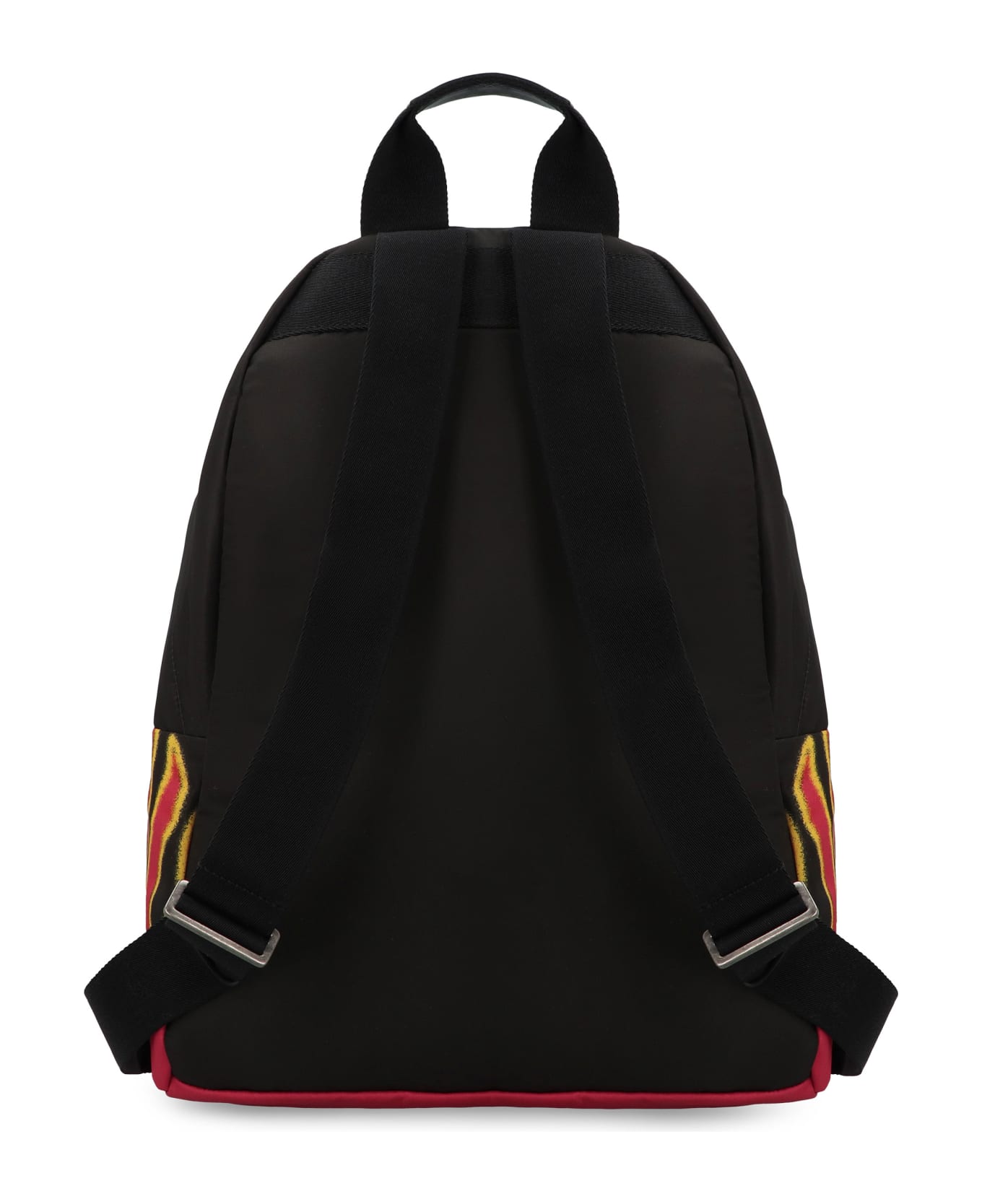 Palm Angels Printed Nylon Backpack - black