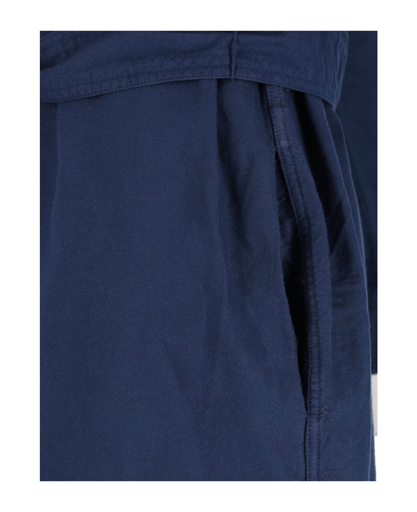 Polo Ralph Lauren Chemisier Midi Dress - Blue