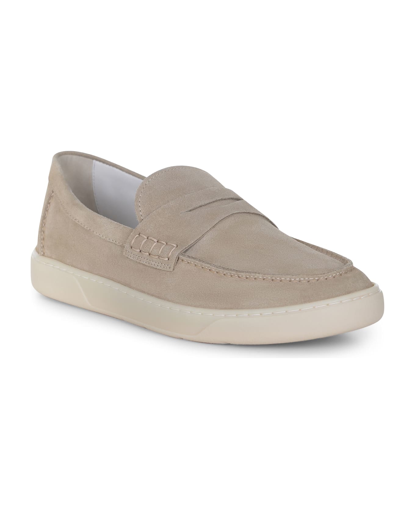 Hogan Moccasins Made Of Suede Leather - Corda