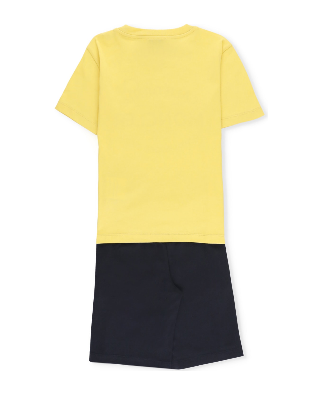 Moncler Cotton Two-pieces Jumpsuit - Yellow スーツ