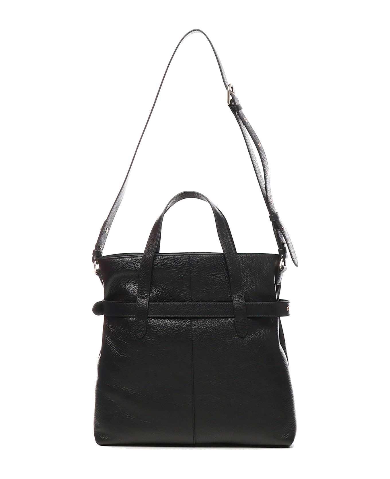 Coccinelle Bucket Bag With Buckle - Black