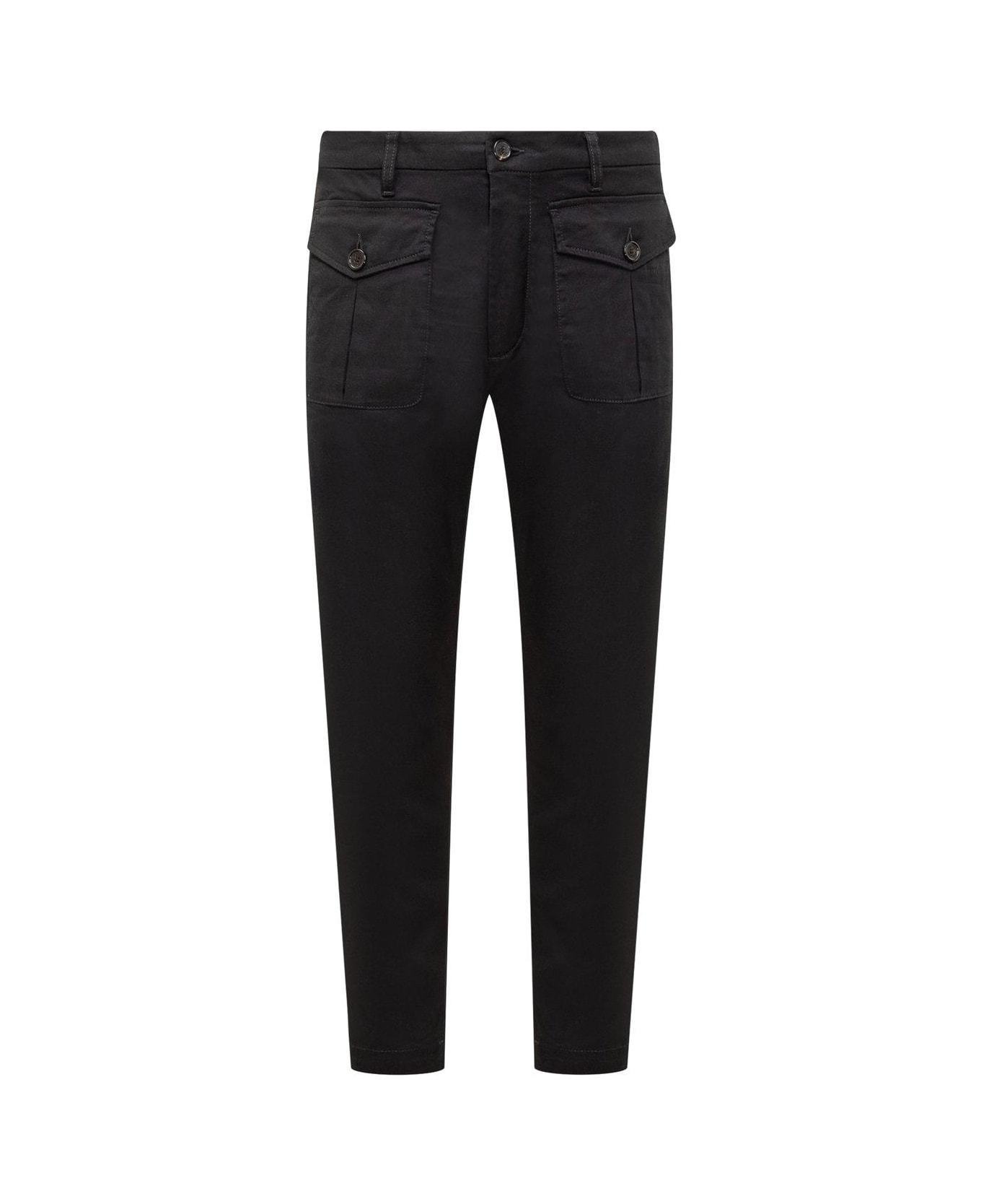 Dsquared2 Ranger Chino Tapered Pants - BLACK