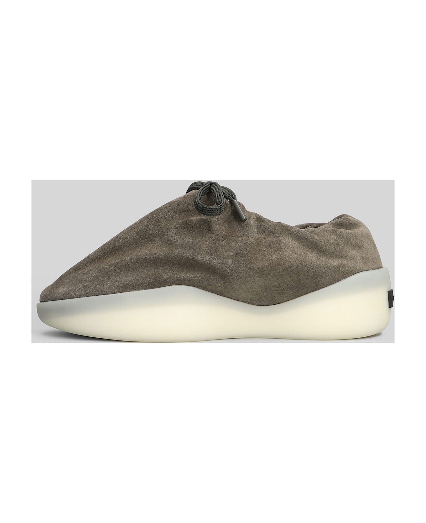 Fear of God Tented Moc Sneakers In Grey Suede - grey