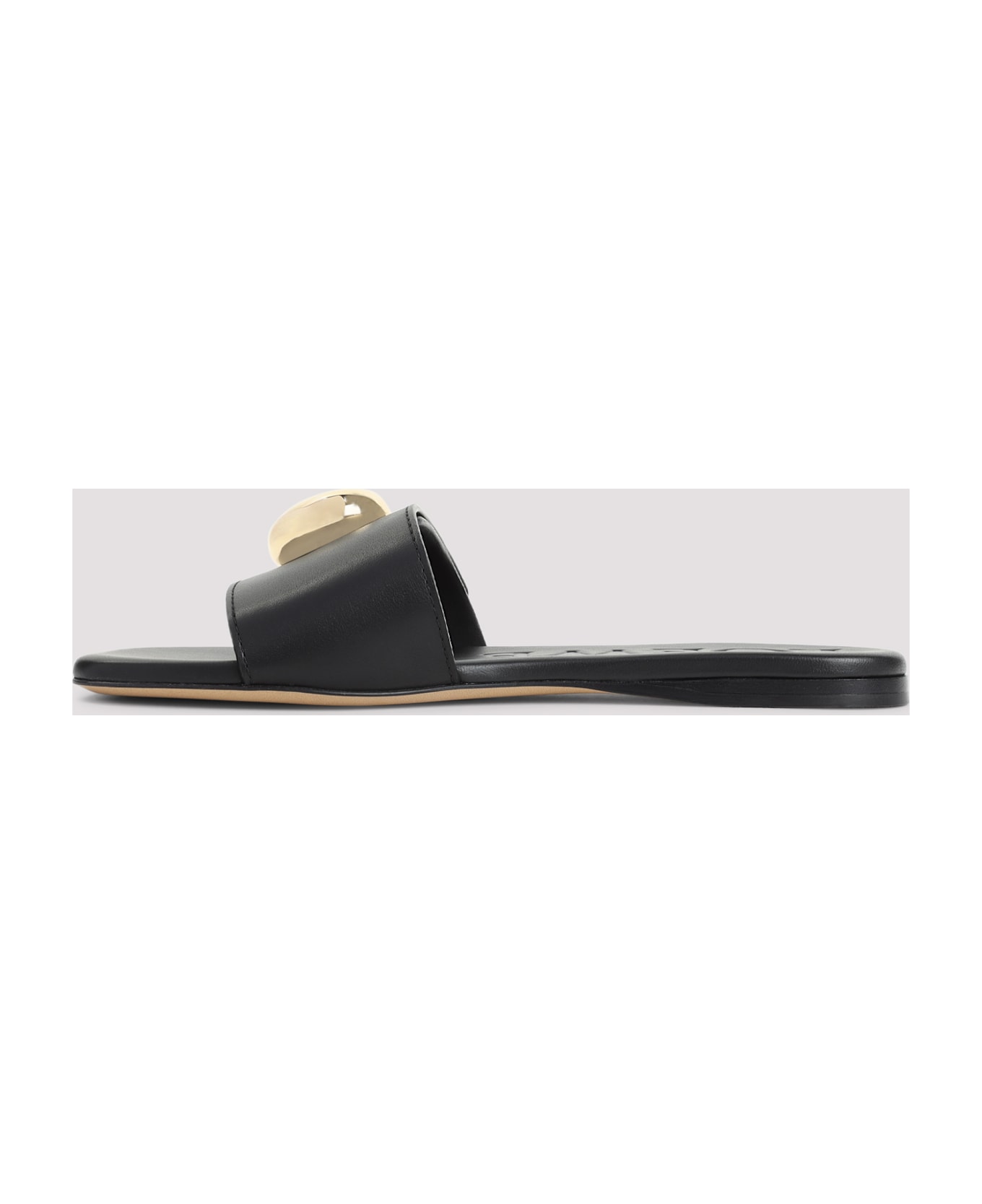Loewe Pebble Slide Sandals - Black