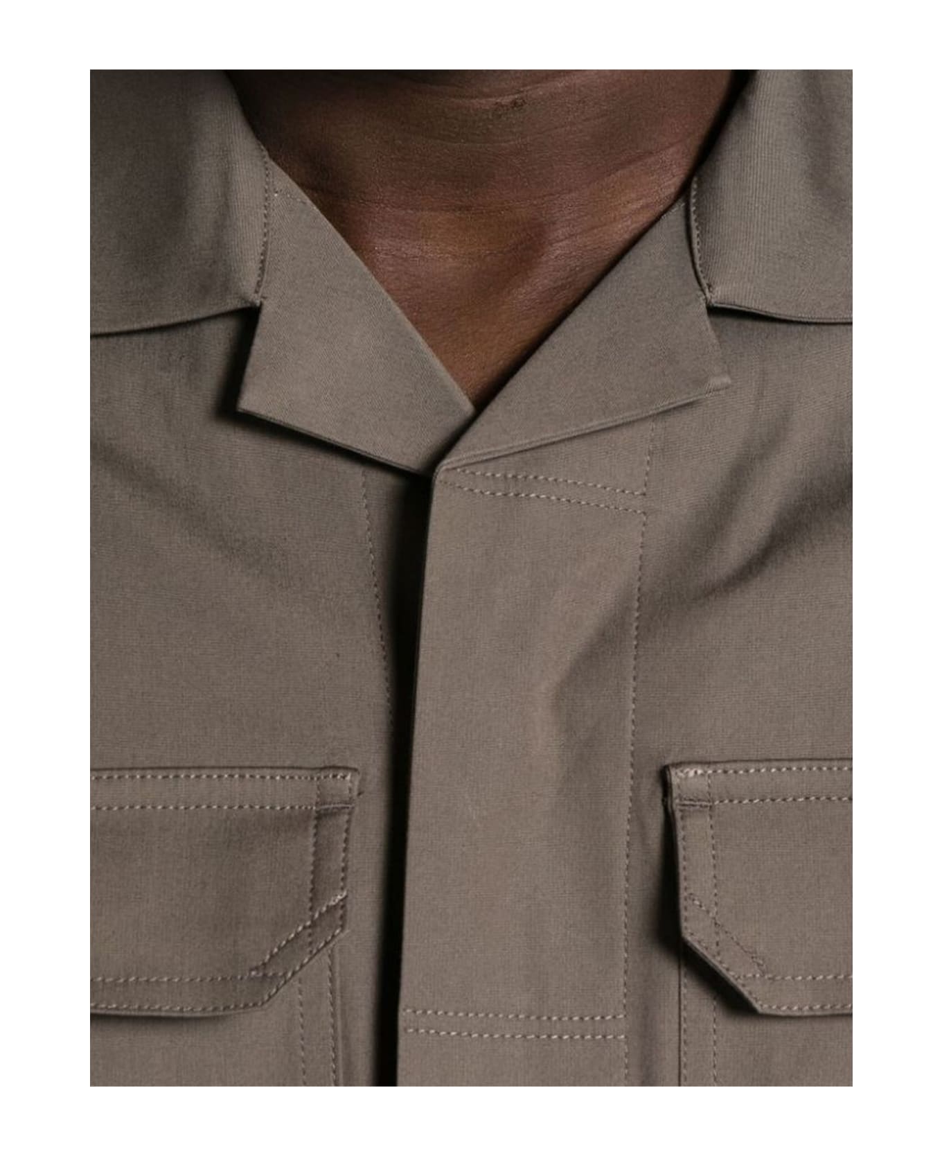 Rick Owens Shirts Grey - Grey