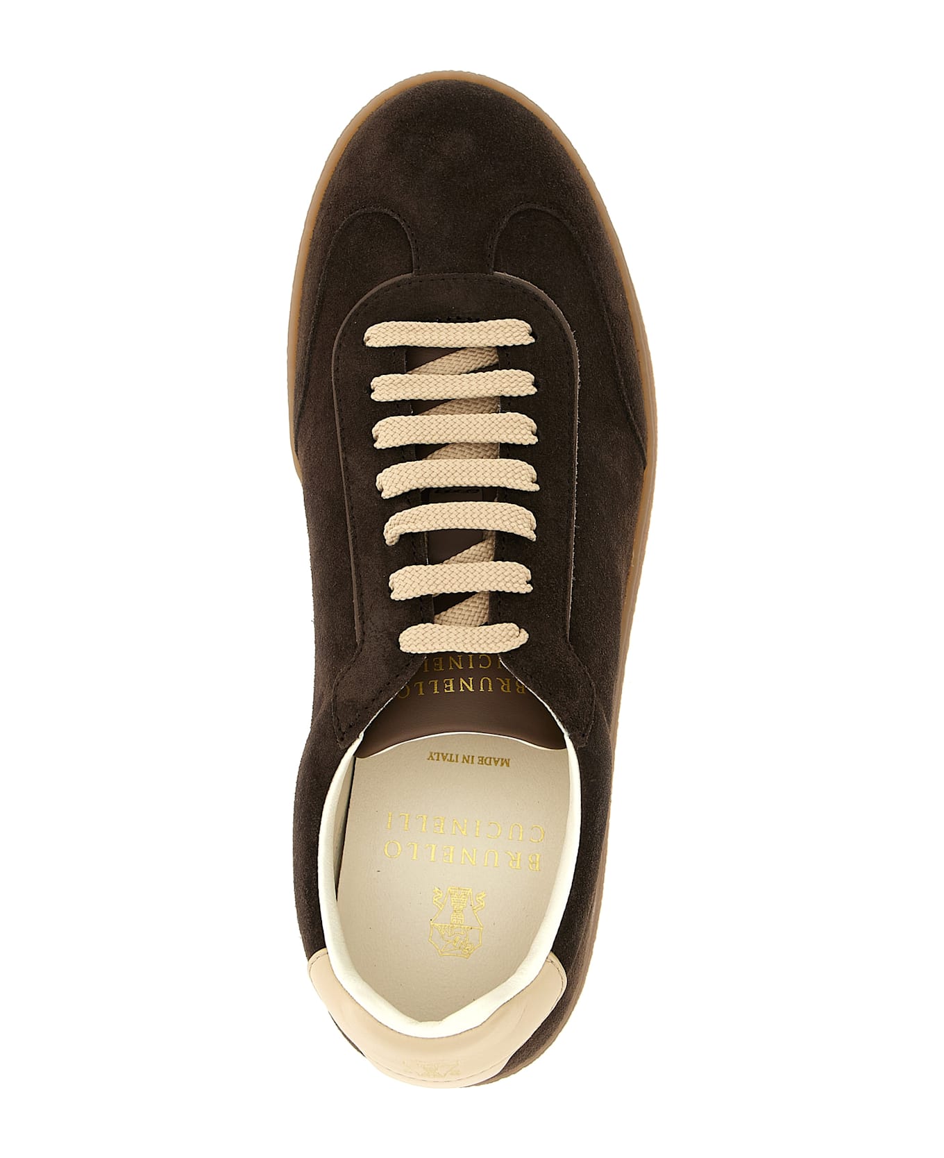 Brunello Cucinelli Suede Sneakers - Brown スニーカー