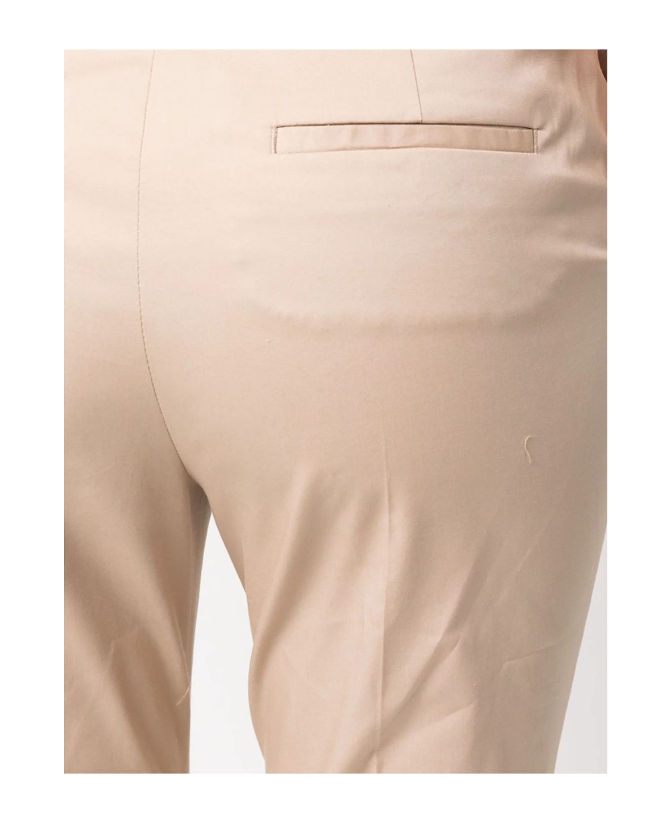 Peserico Mid-rise Tailored Trousers Beige - Beige