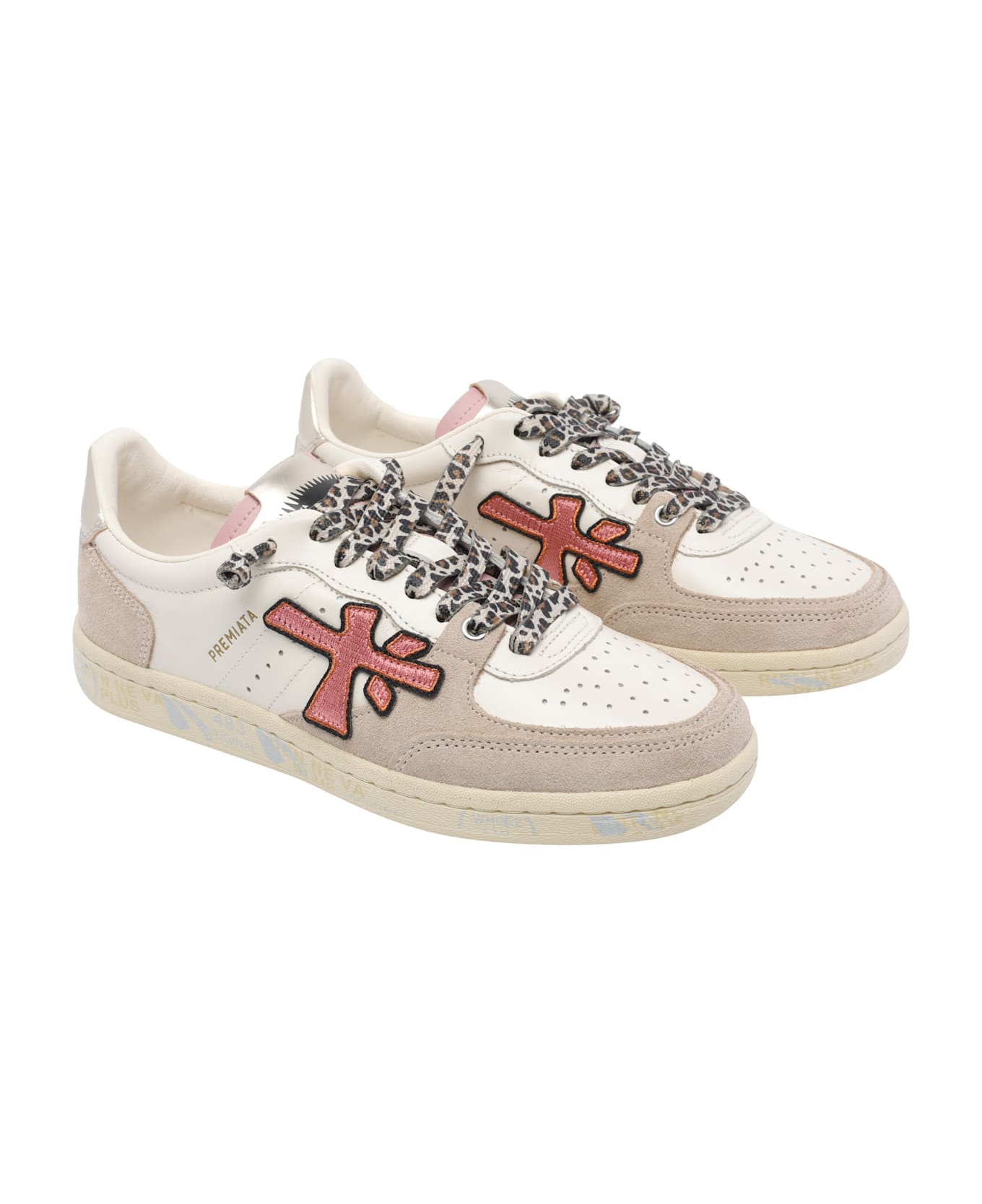 Premiata Basket Clayd Sneakers - White