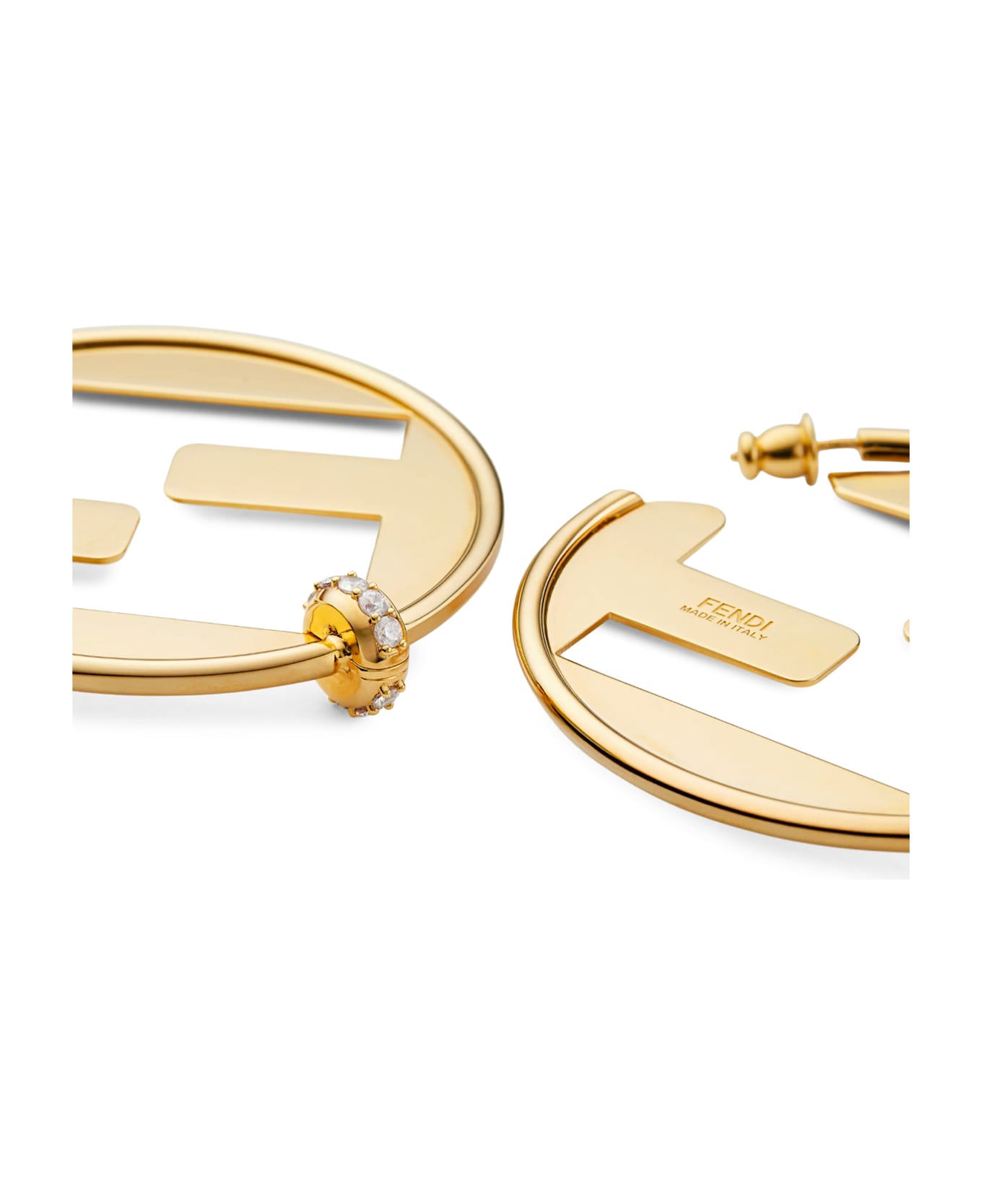 Fendi Everround Earrings - Golden