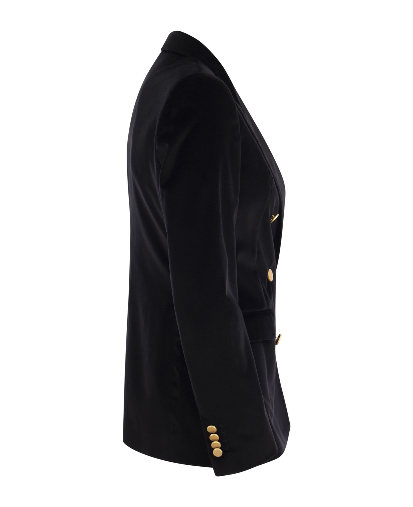 Tagliatore Paris - Velvet Jacket - Black コート