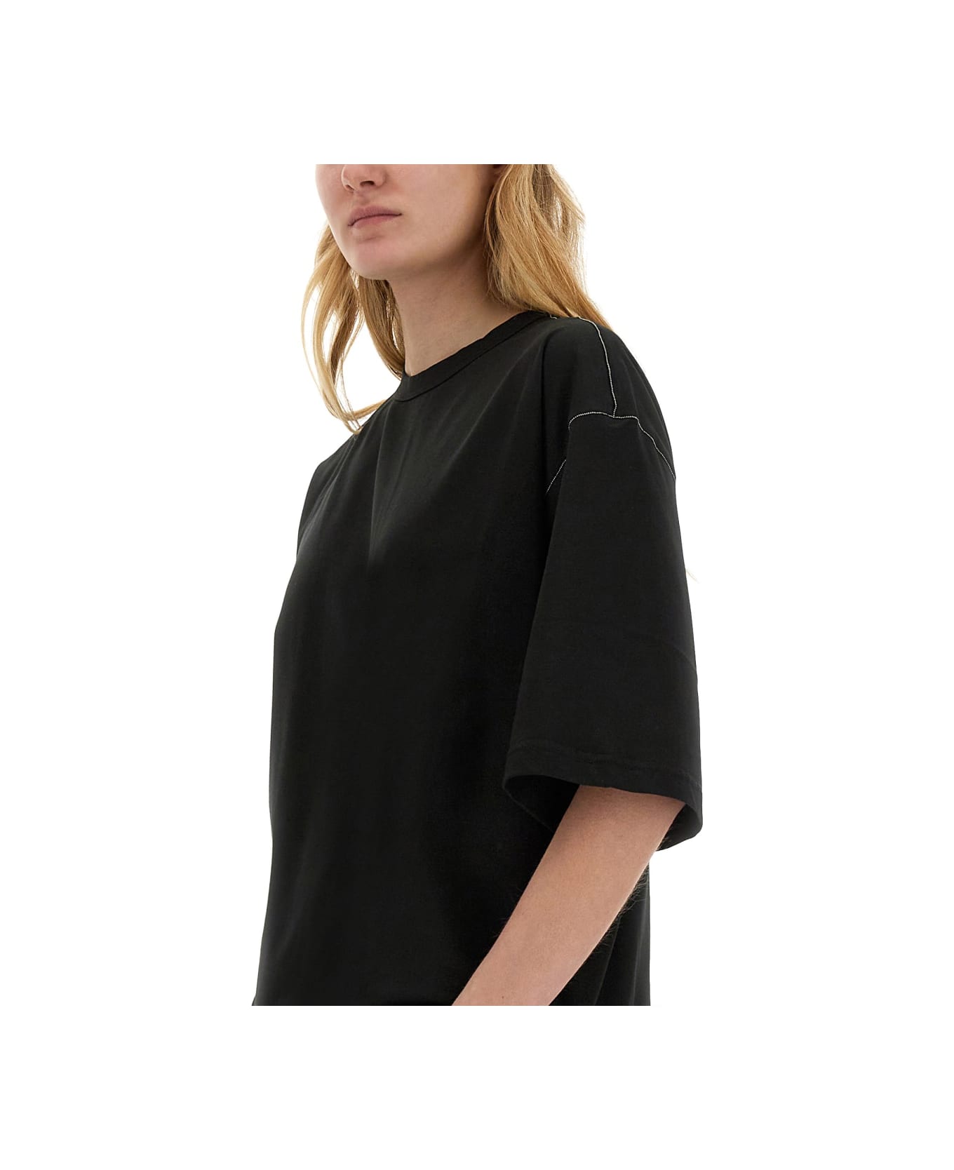 Fabiana Filippi Cotton T-shirt - Nero