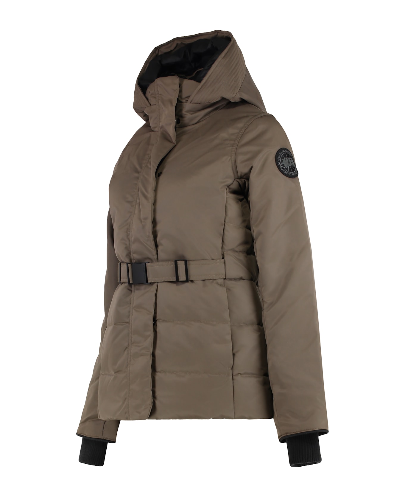Canada Goose Mckenna Hooded Short Down Jacket - mud