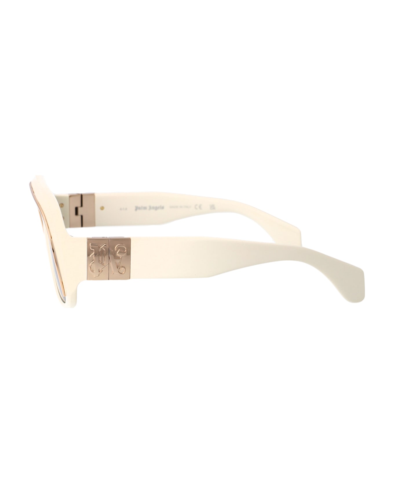 Palm Angels Reedley Sunglasses - 0107 WHITE