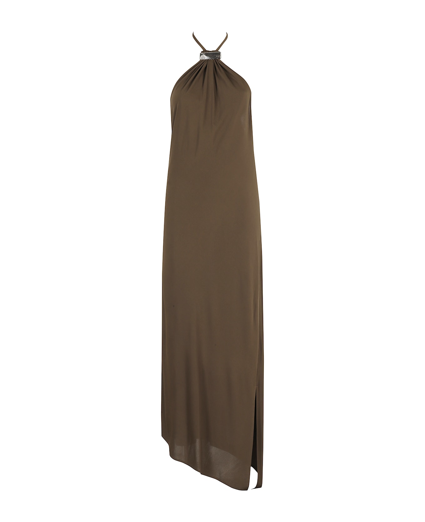The Attico Midi Dress - Military Green