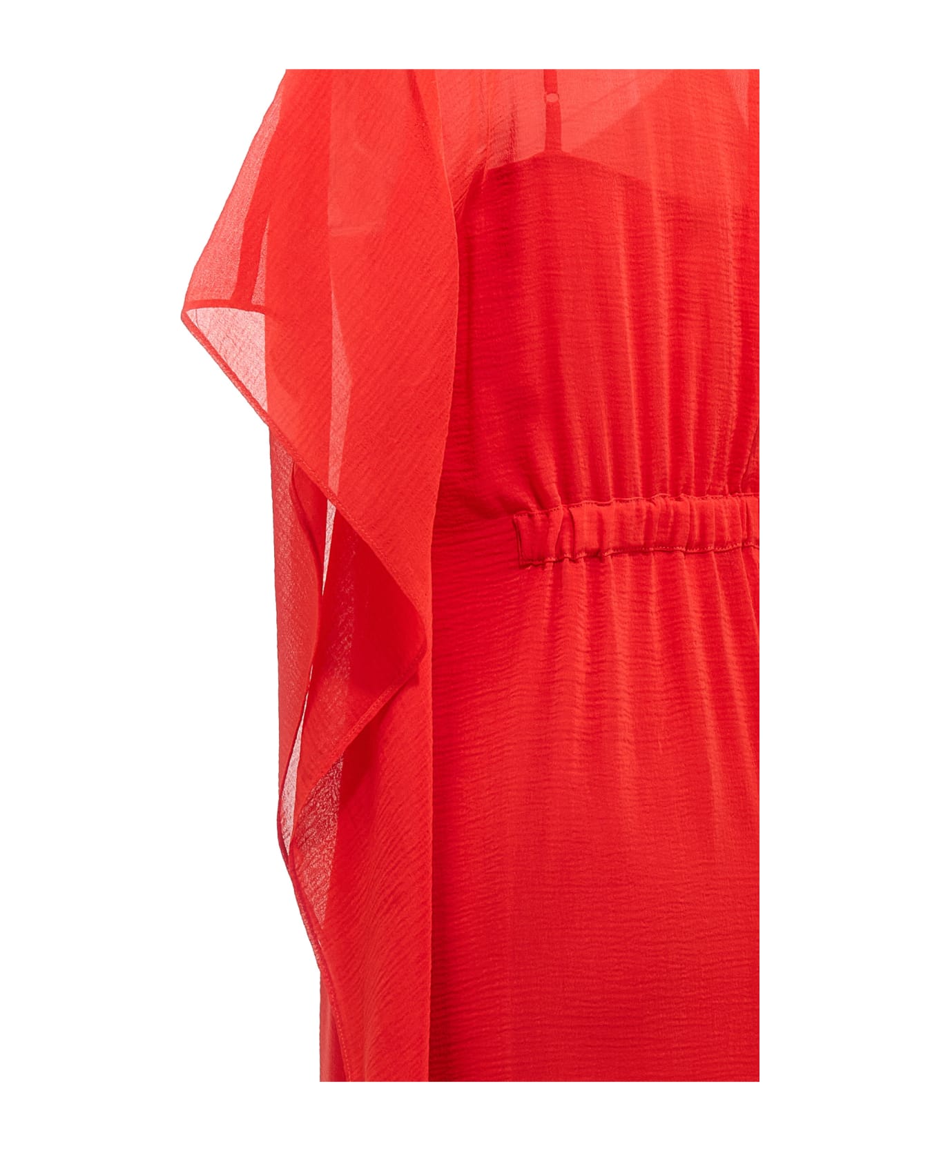 Max Mara Studio 'calenda' Dress - Red ワンピース＆ドレス