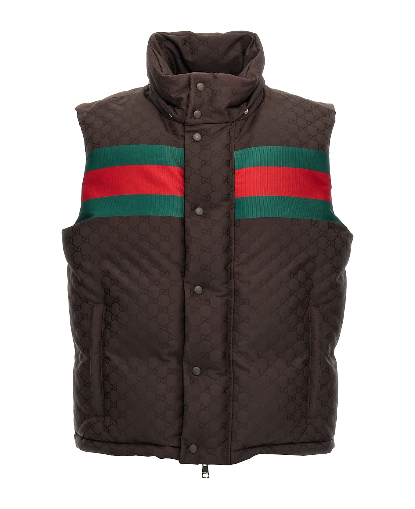 Gucci 
gg
 Vest - BROWNGREENRED