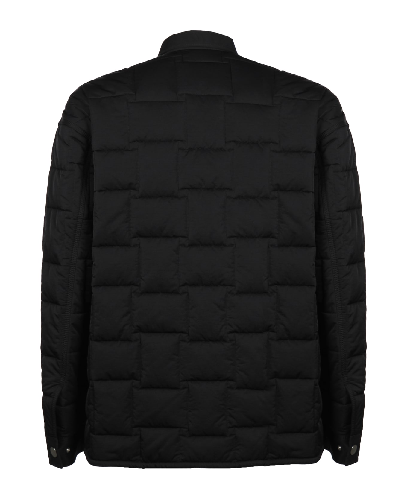 Bottega Veneta Intreccio Technical Jacket - Black