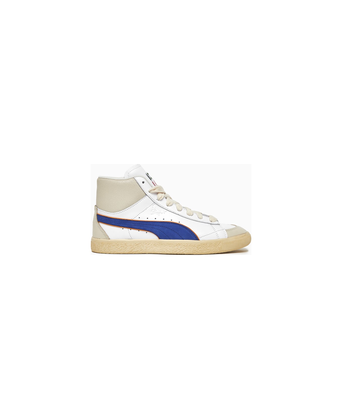 Puma X Rhuigi Clyde Mid Sneakers Bball - White Royal Sapphire