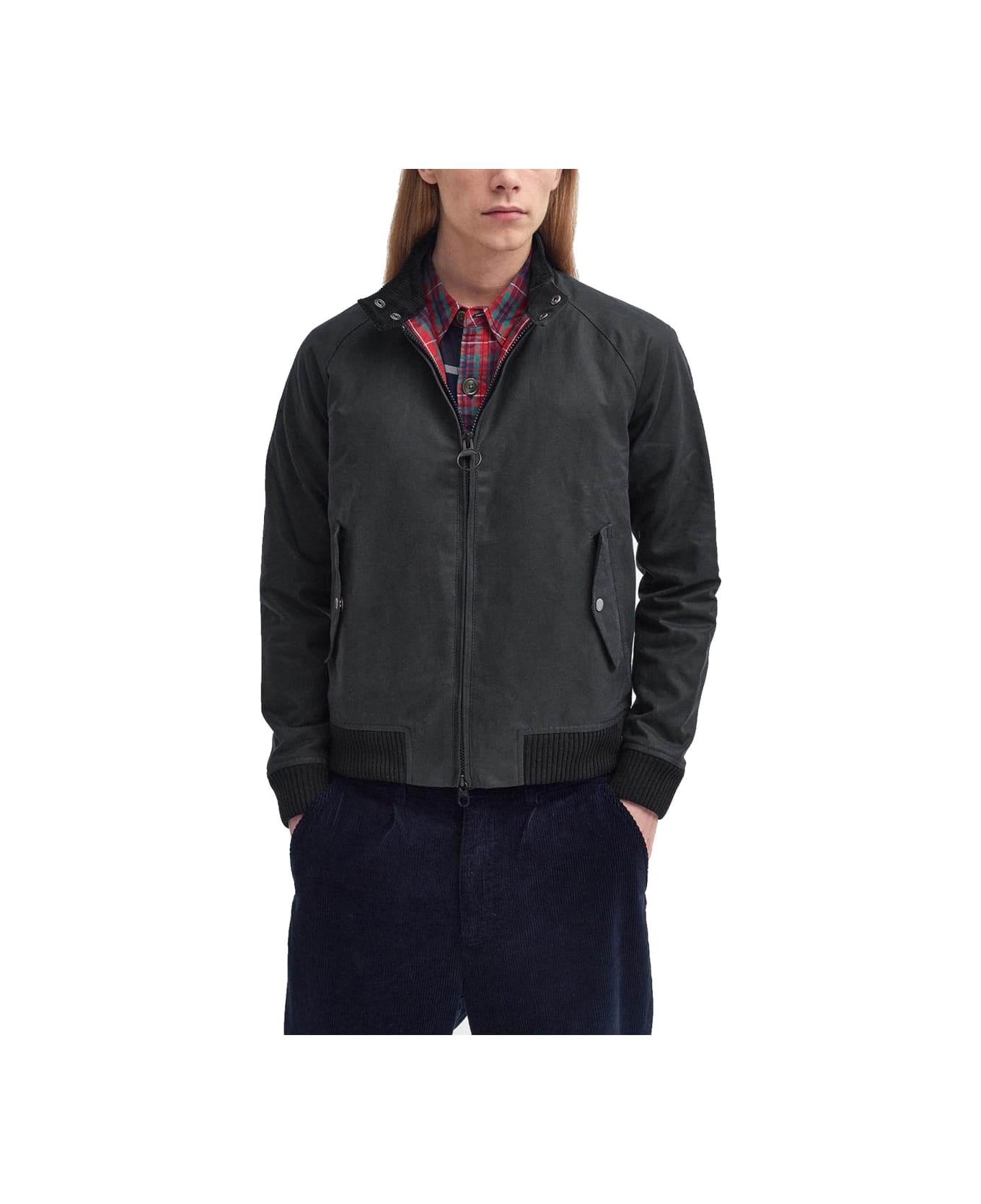 Baracuta X Barbour "porton" Jacket - BLACK