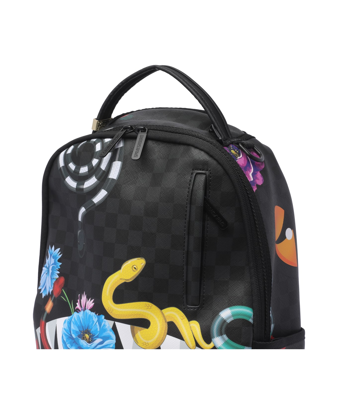 Sprayground Snakes On A Bag Backpack - Black バックパック