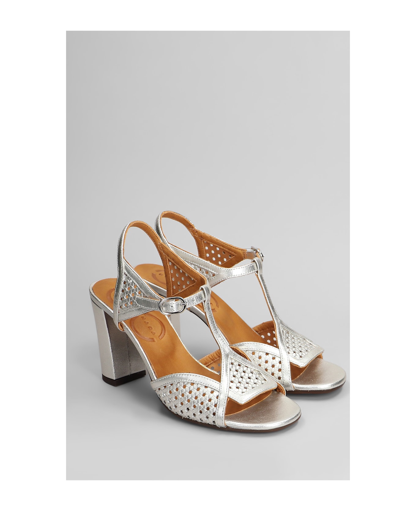 Chie Mihara Bessy 46 Sandals In Silver Leather - silver