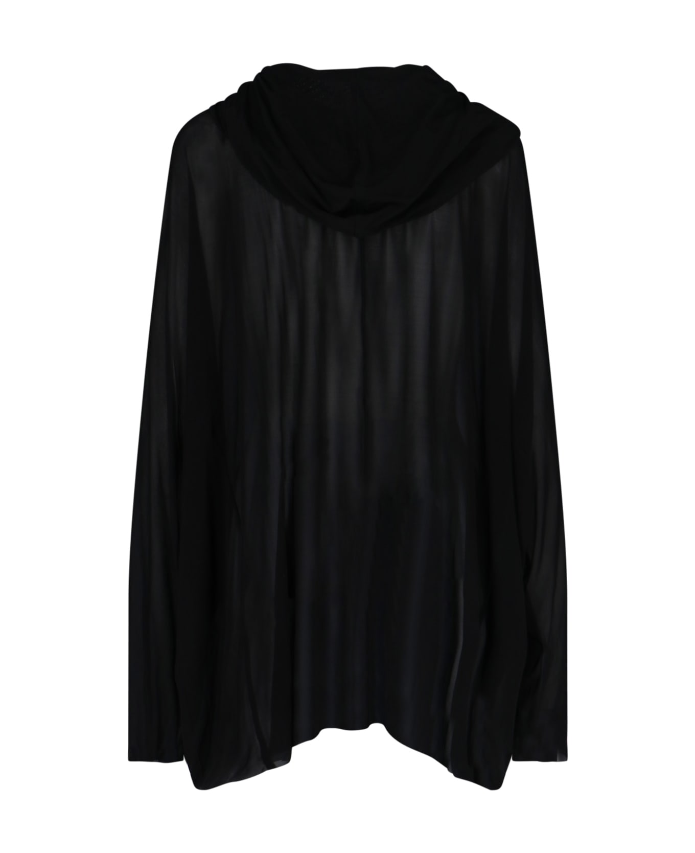 Rick Owens Hooded Tunic - Black