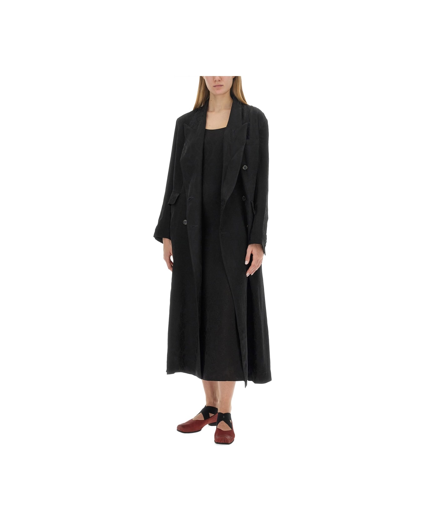 Uma Wang Callie Coat - BLACK