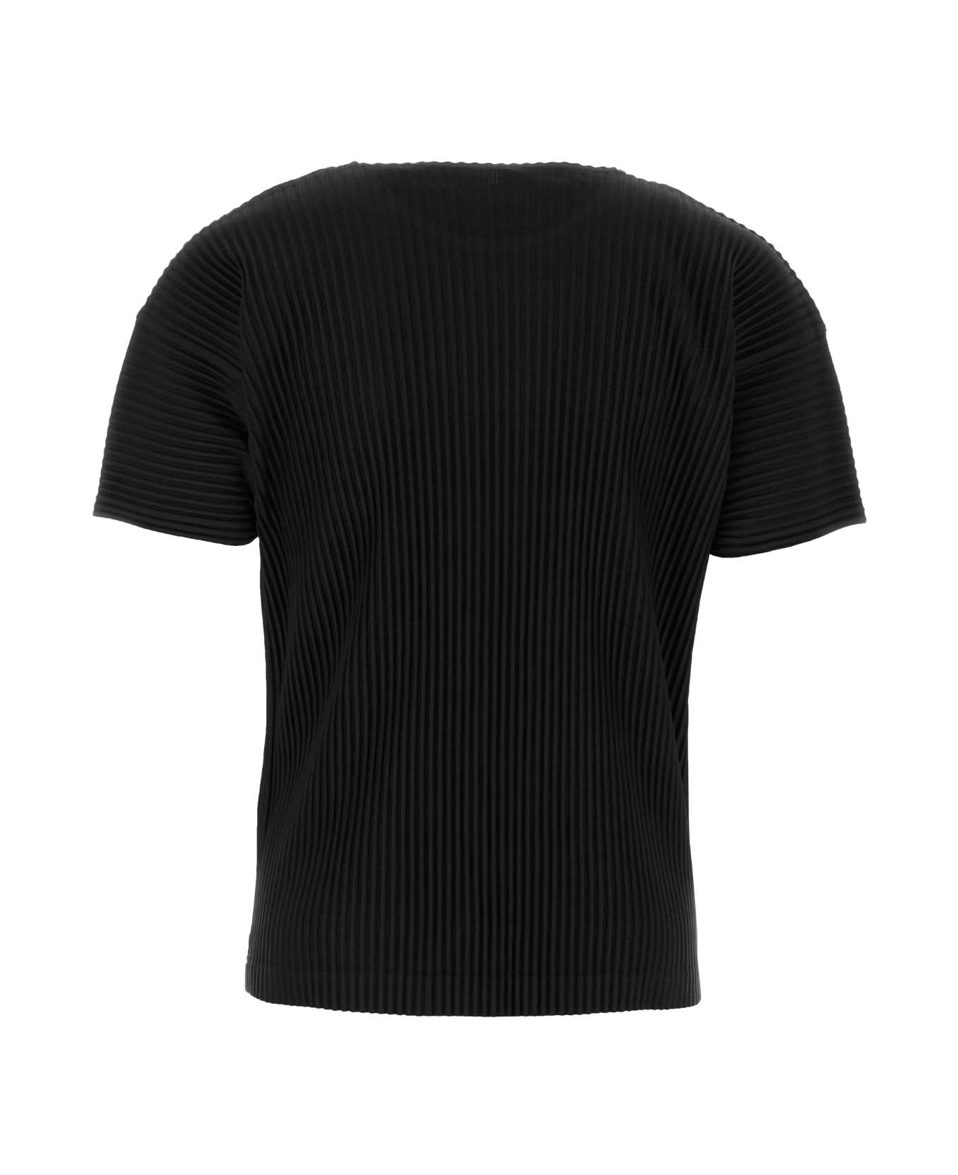 Homme Plissé Issey Miyake T-shirt - BLACK