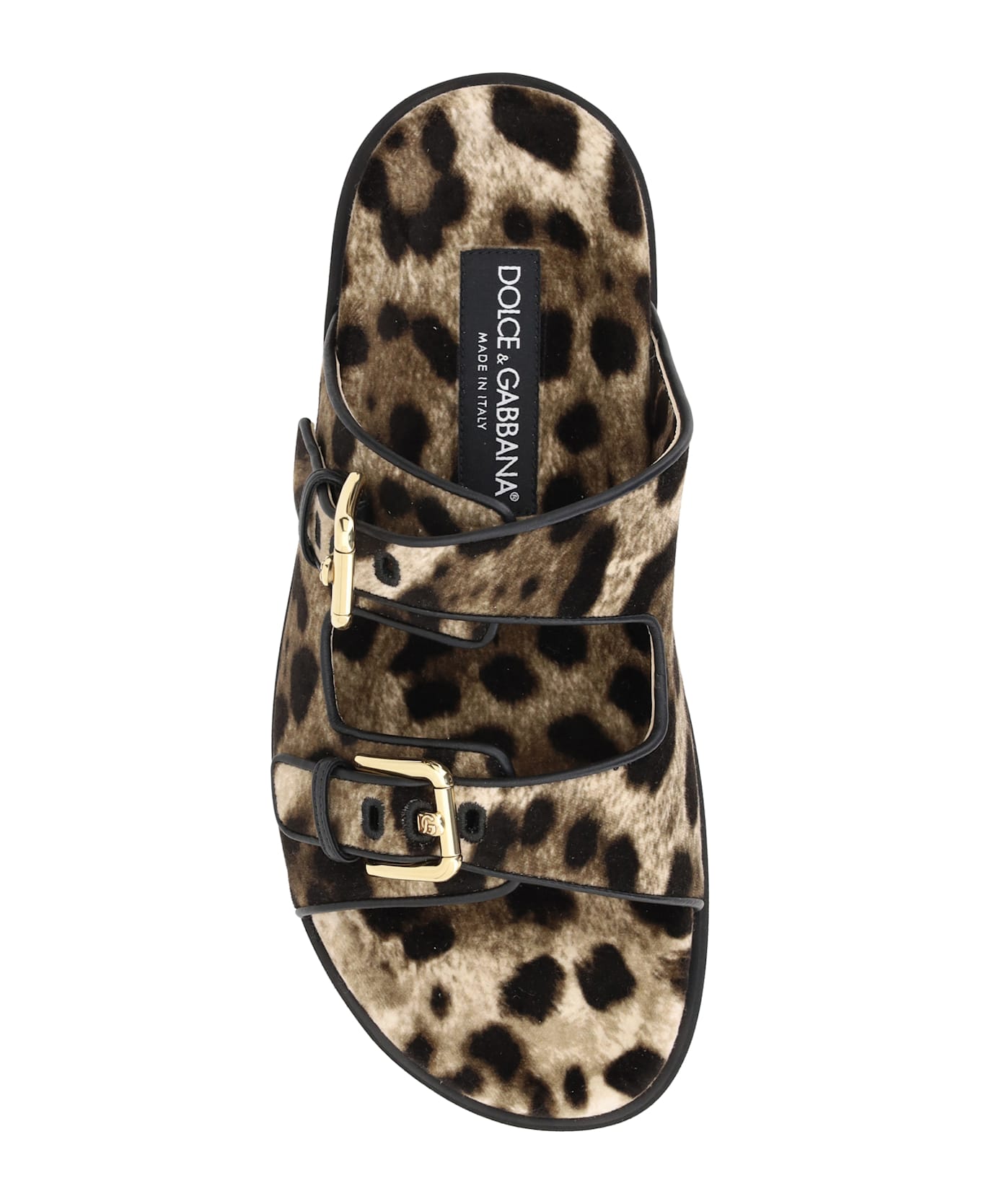 Dolce & Gabbana Animal Print Sandals - LEONEW サンダル