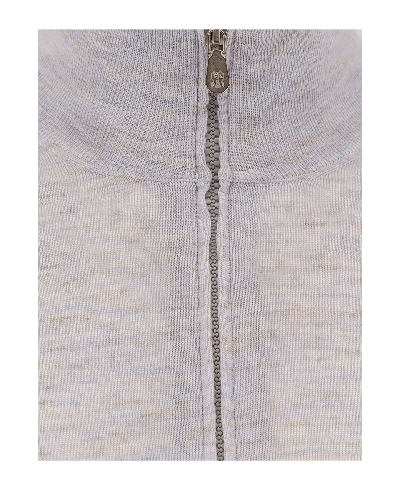 Brunello Cucinelli Cardigan - Blue ニットウェア