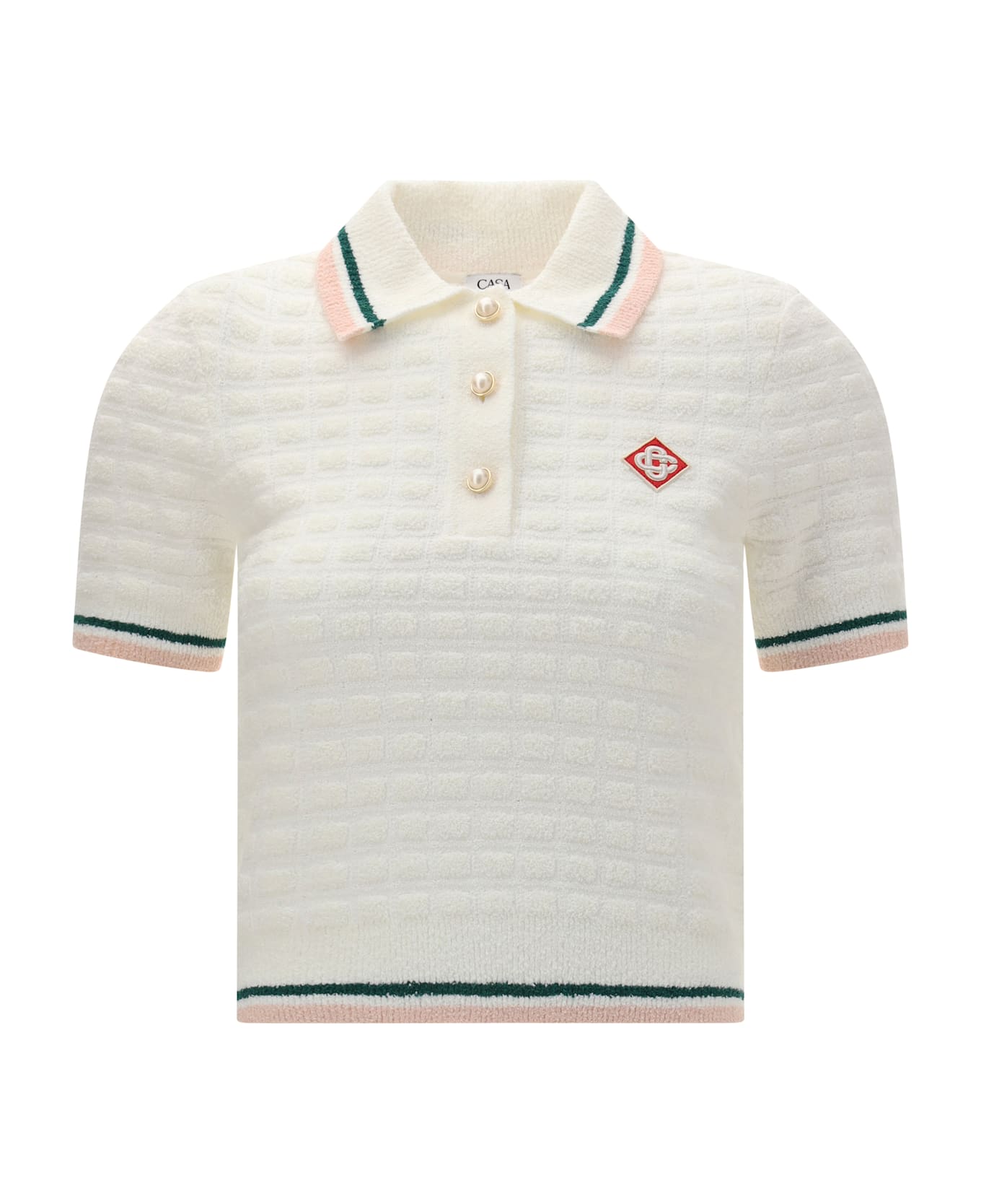 Casablanca Boucle Polo Shirt