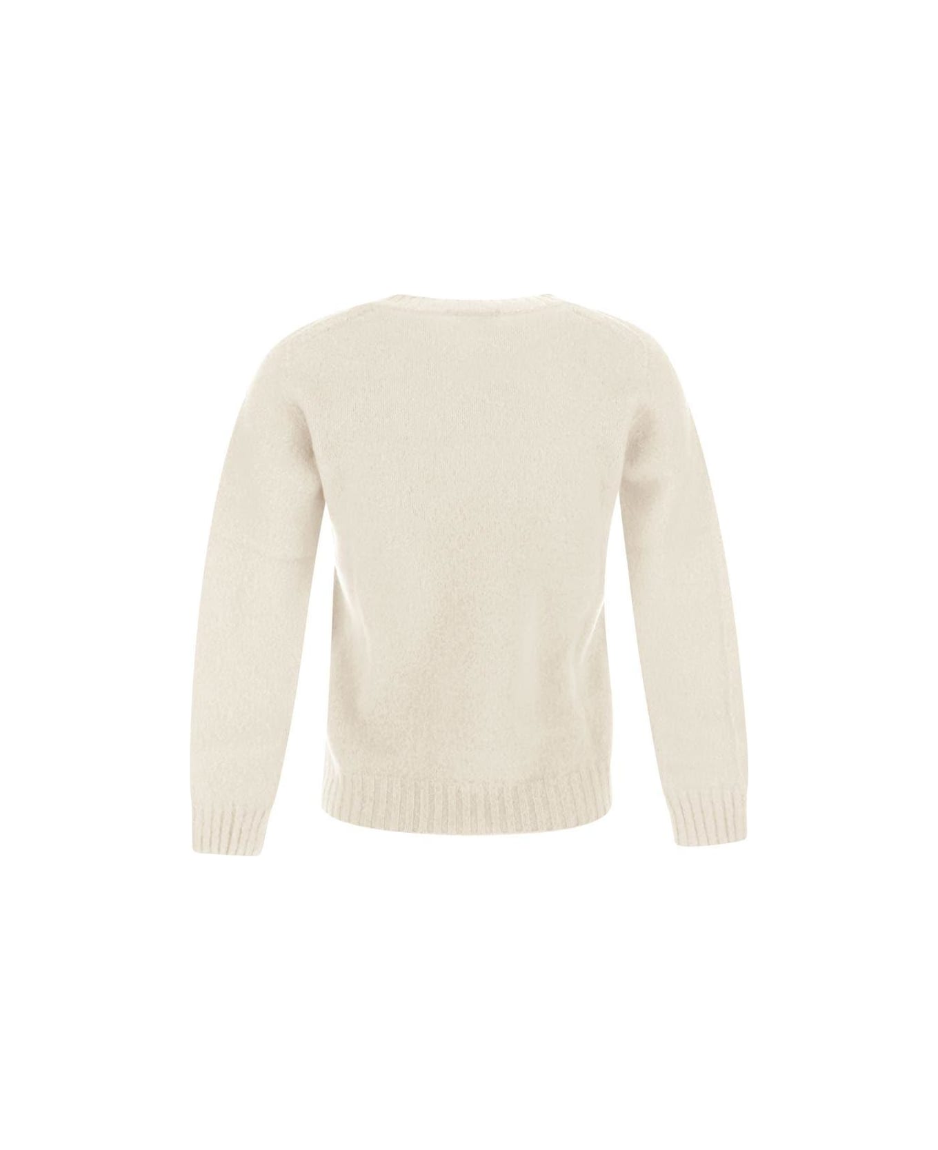 Drumohr Knit Sweater - White