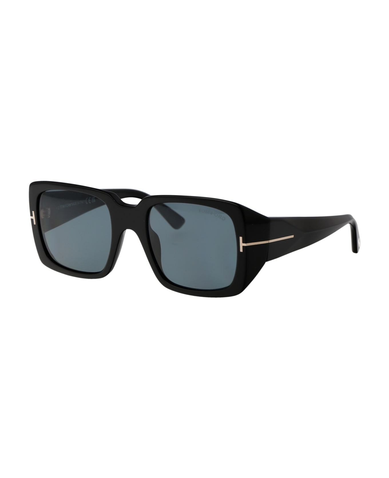 Tom Ford Eyewear Ryder-02 Sunglasses - 01V Nero Lucido / Blu