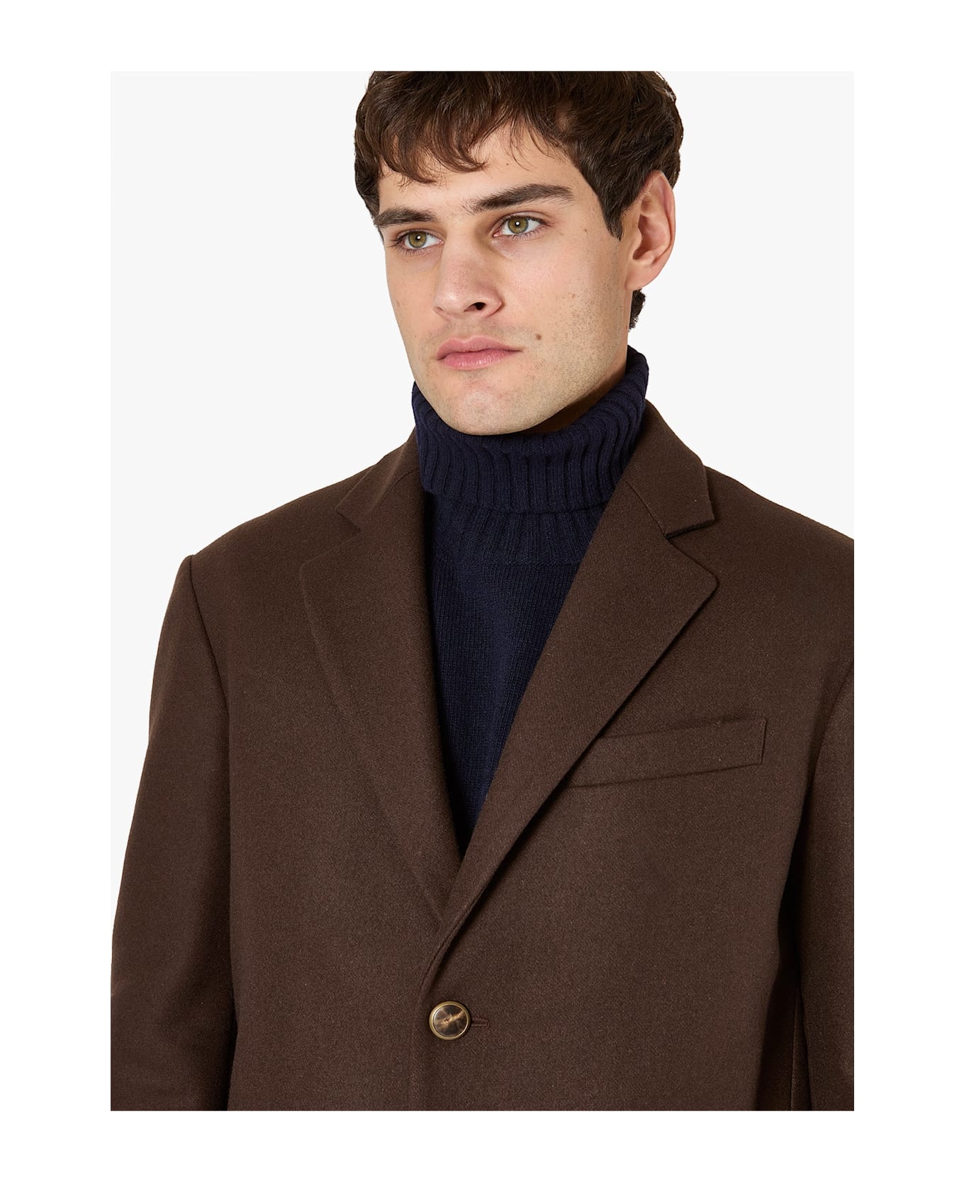 doppiaa Aaura Wool Single-breasted Jacket