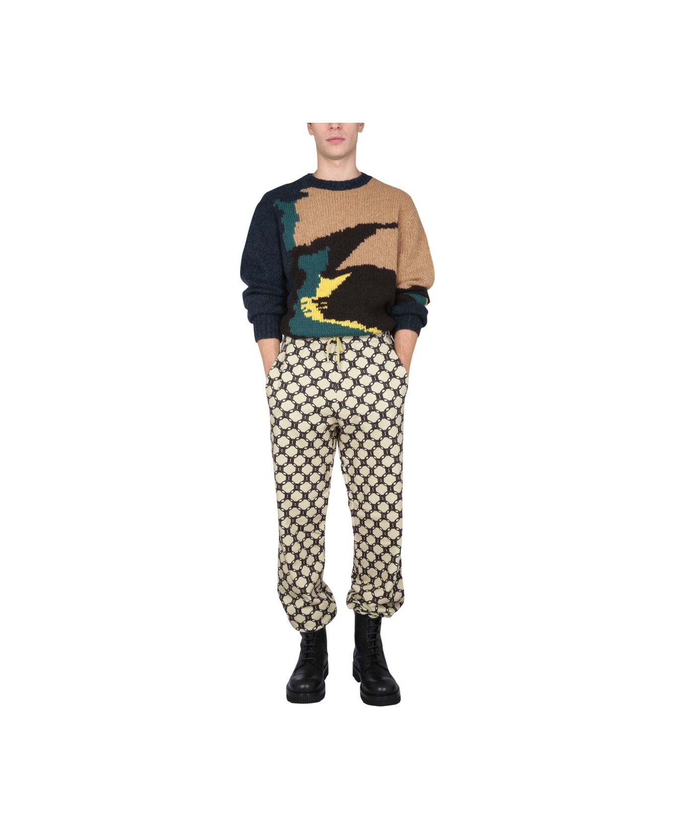 Dries Van Noten "hamer" Jogging Trousers - POWDER