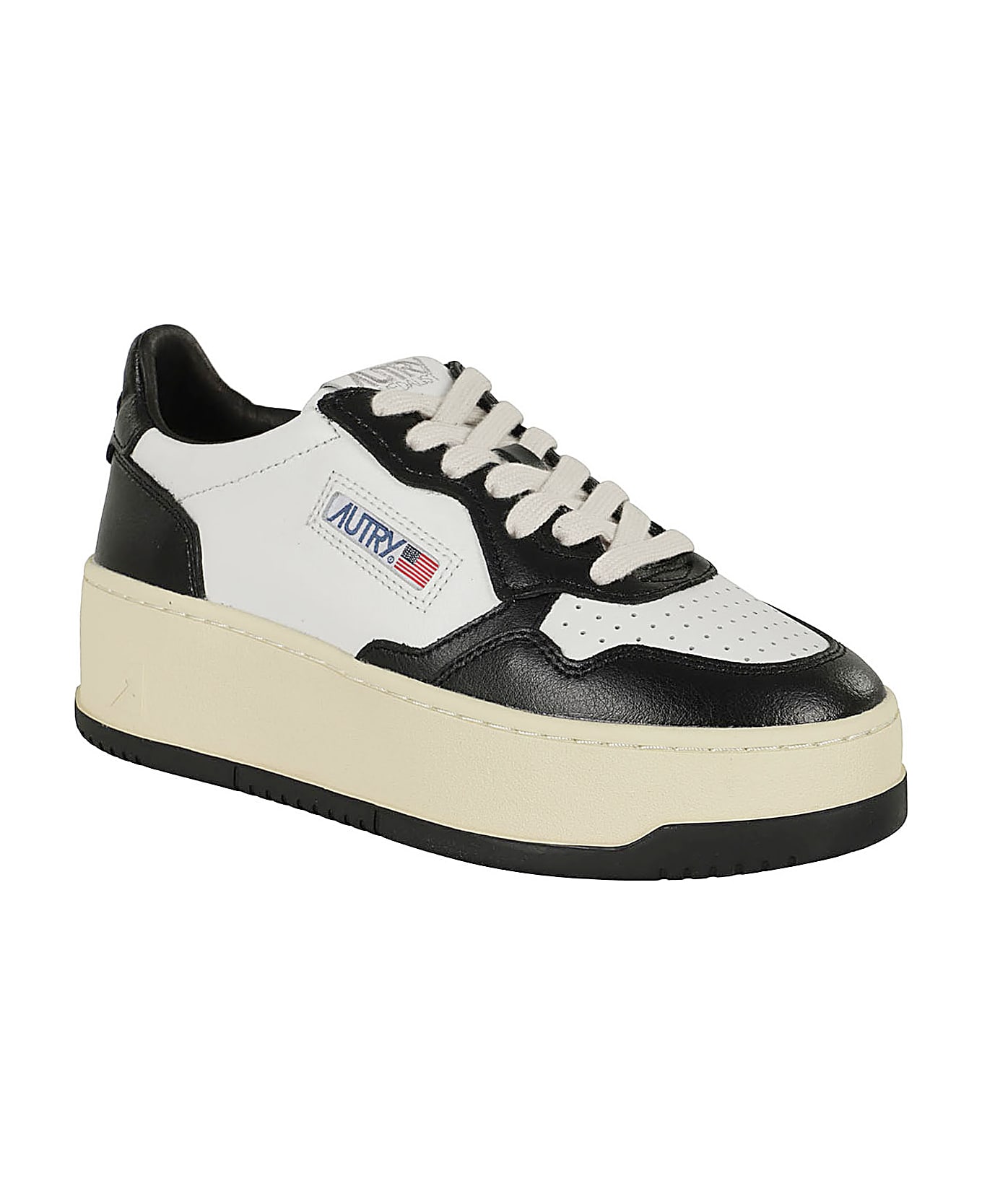 Autry Platform Low Wom - Wht Blk