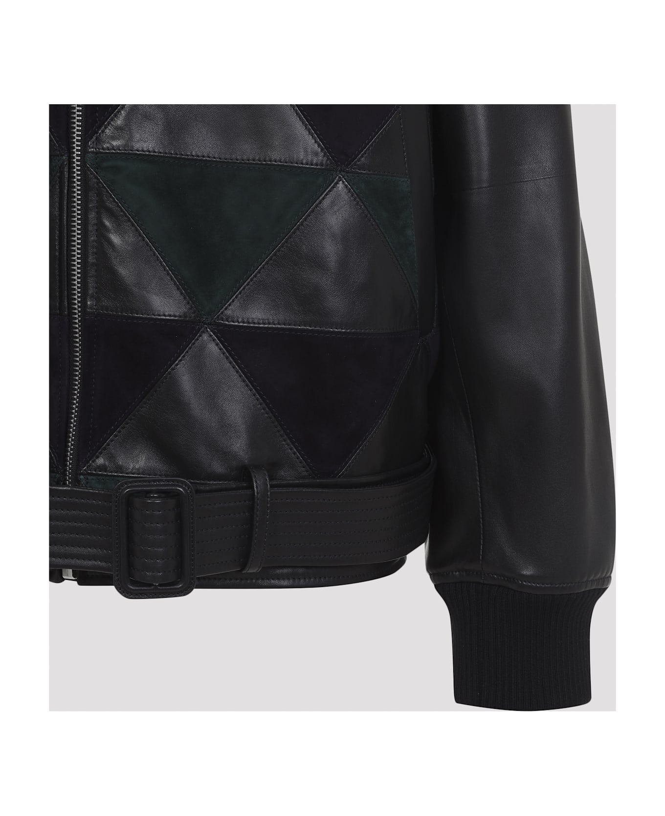 Lanvin Intarsia Bomber Jacket - Black ジャケット