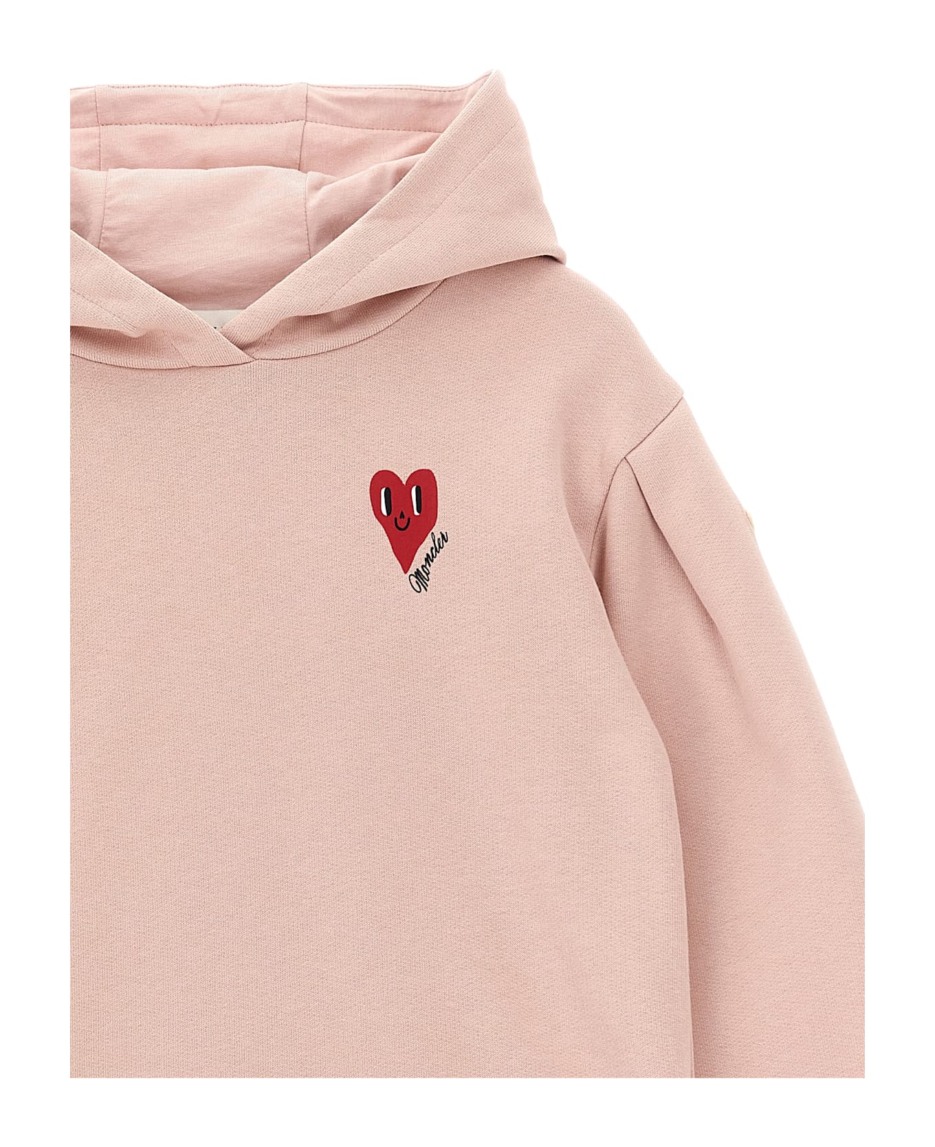 Moncler Hooded Dress - Pink