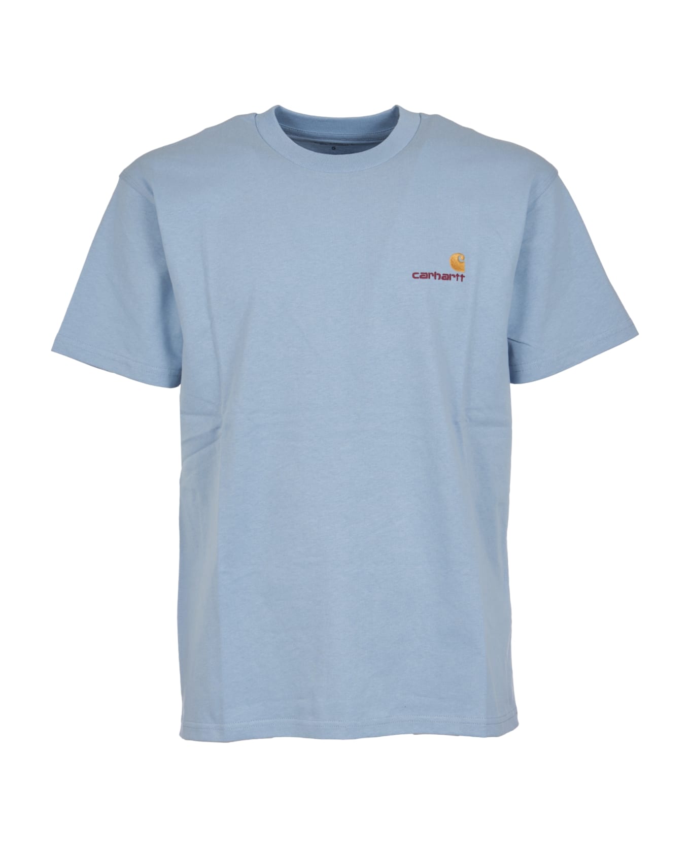 Carhartt American Script T-shirt - Frosted Blue