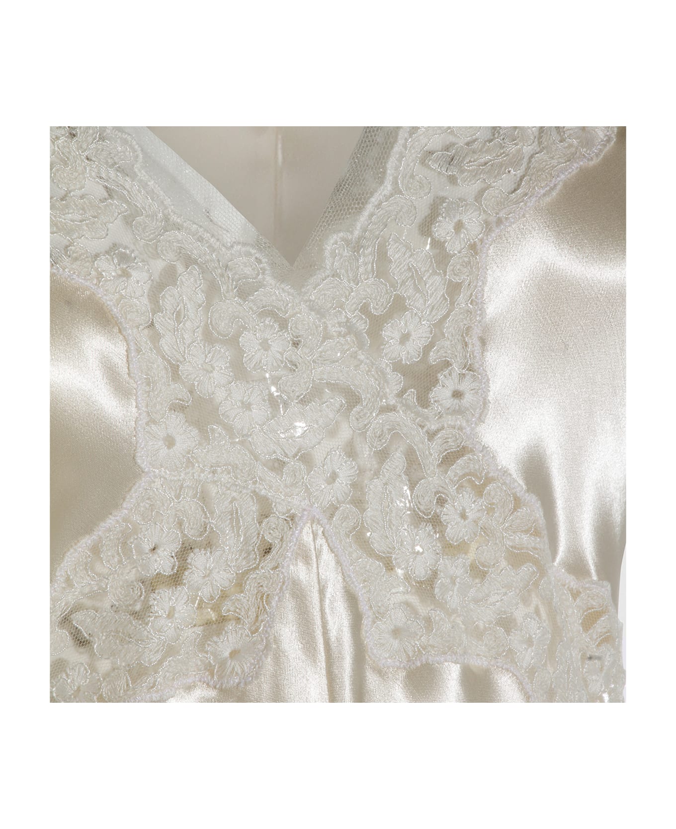 Alberta Ferretti White Dress - White