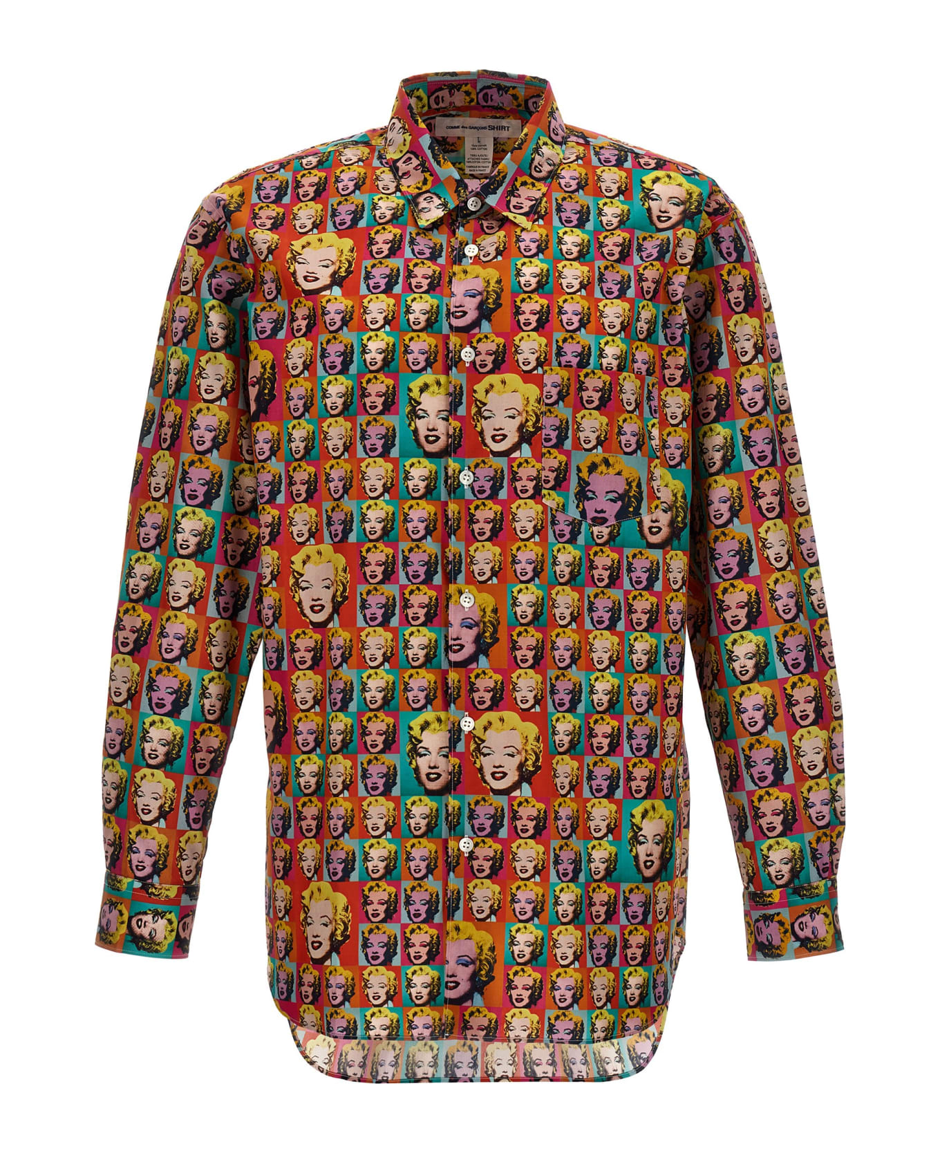 Comme des Garçons Shirt 'andy Warhol' Shirt - Print シャツ
