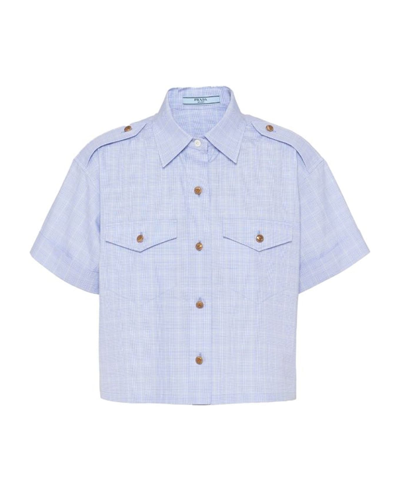 Prada Short Sleeves Shirt - Blue