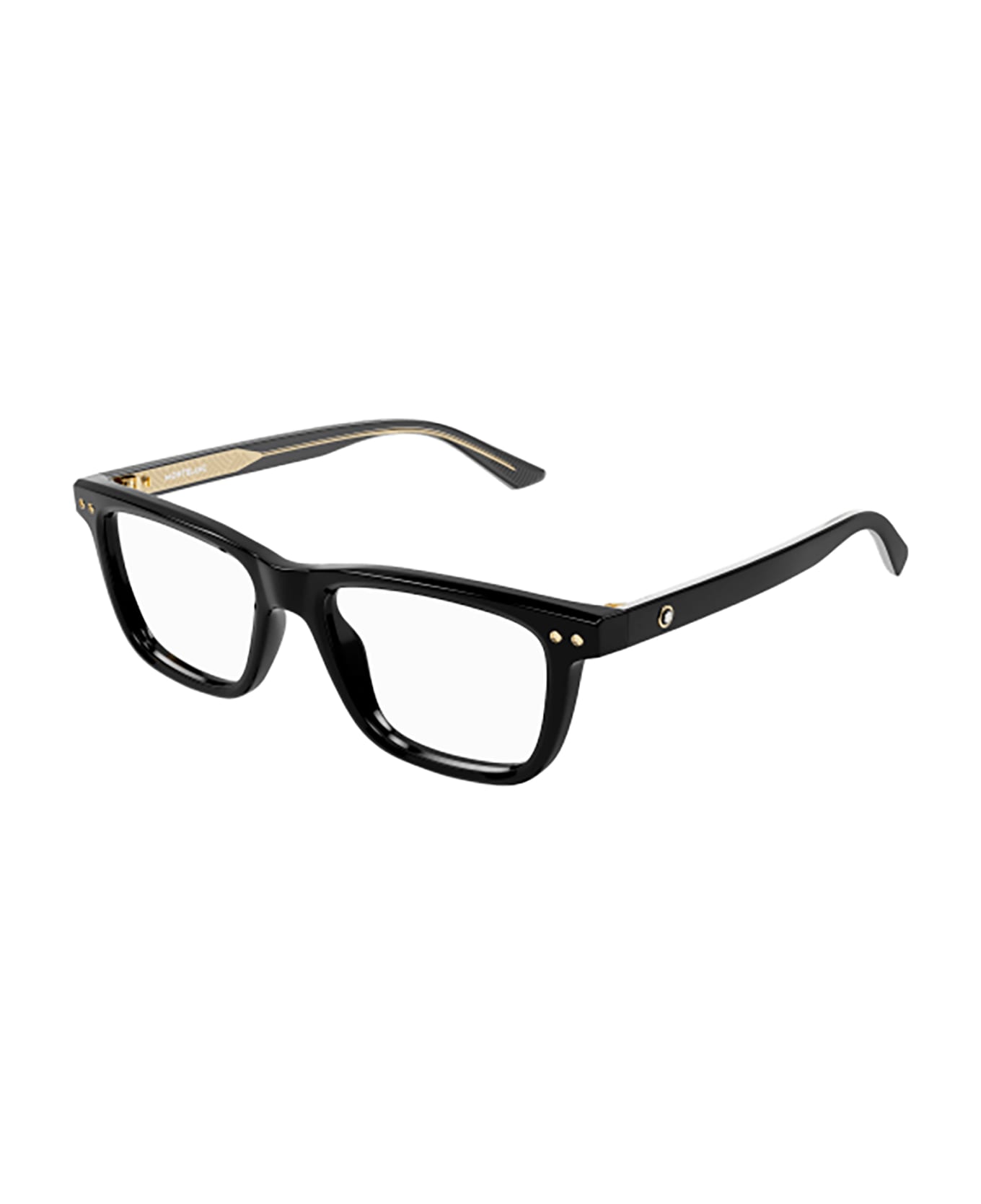 Montblanc MB0322O Eyewear - Black Black Transpare